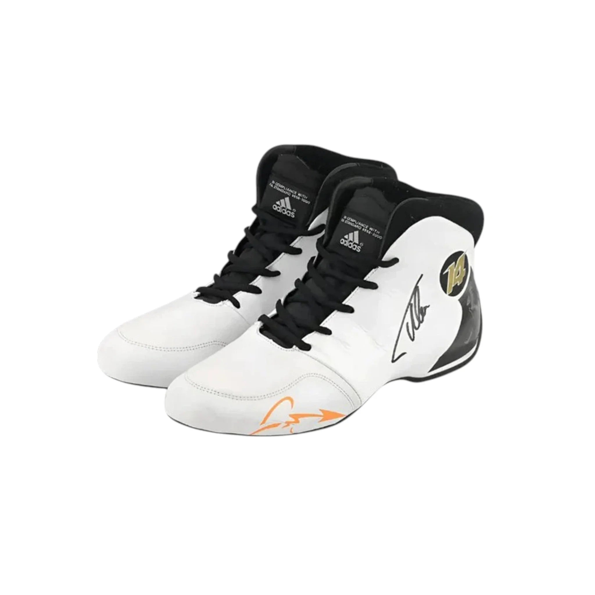 Fernando Alonso 2017 Mclaren F1 Racing Shoes product view - Grand Flex Racewear