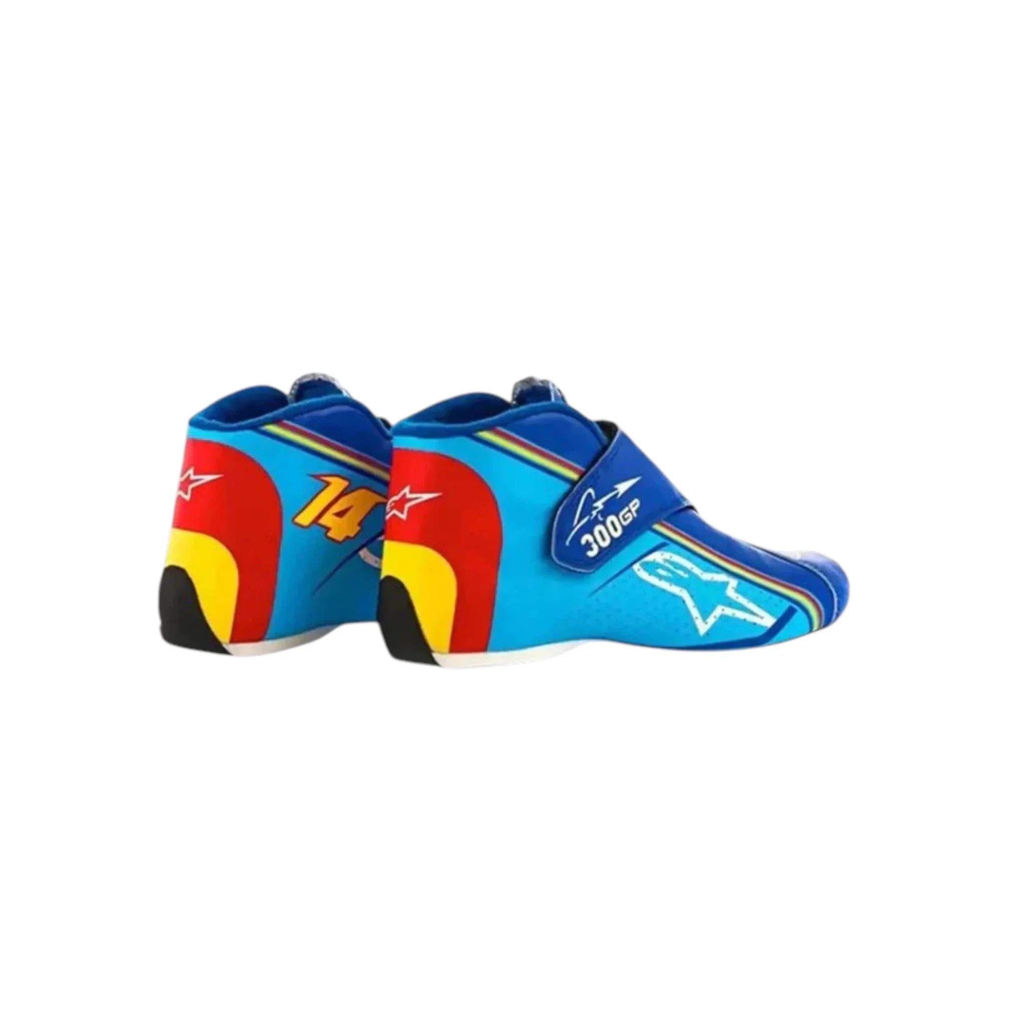 Fernando Alonso 2018 Mclaren 300GP Round 7 F1 Racing Shoes detail view 2 - Grand Flex Racewear