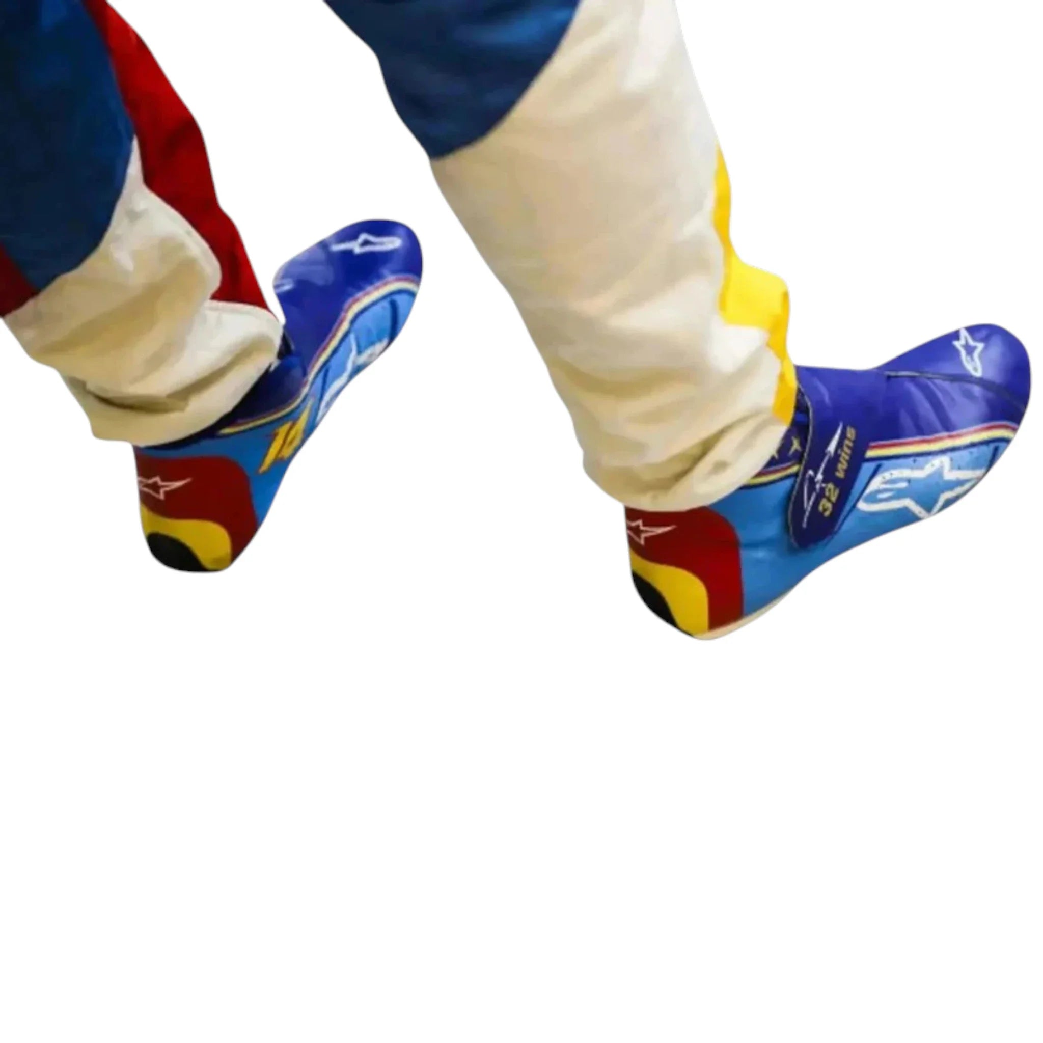 Fernando Alonso 2018 Mclaren 300GP Round 7 F1 Racing Shoes detail view 3 - Grand Flex Racewear