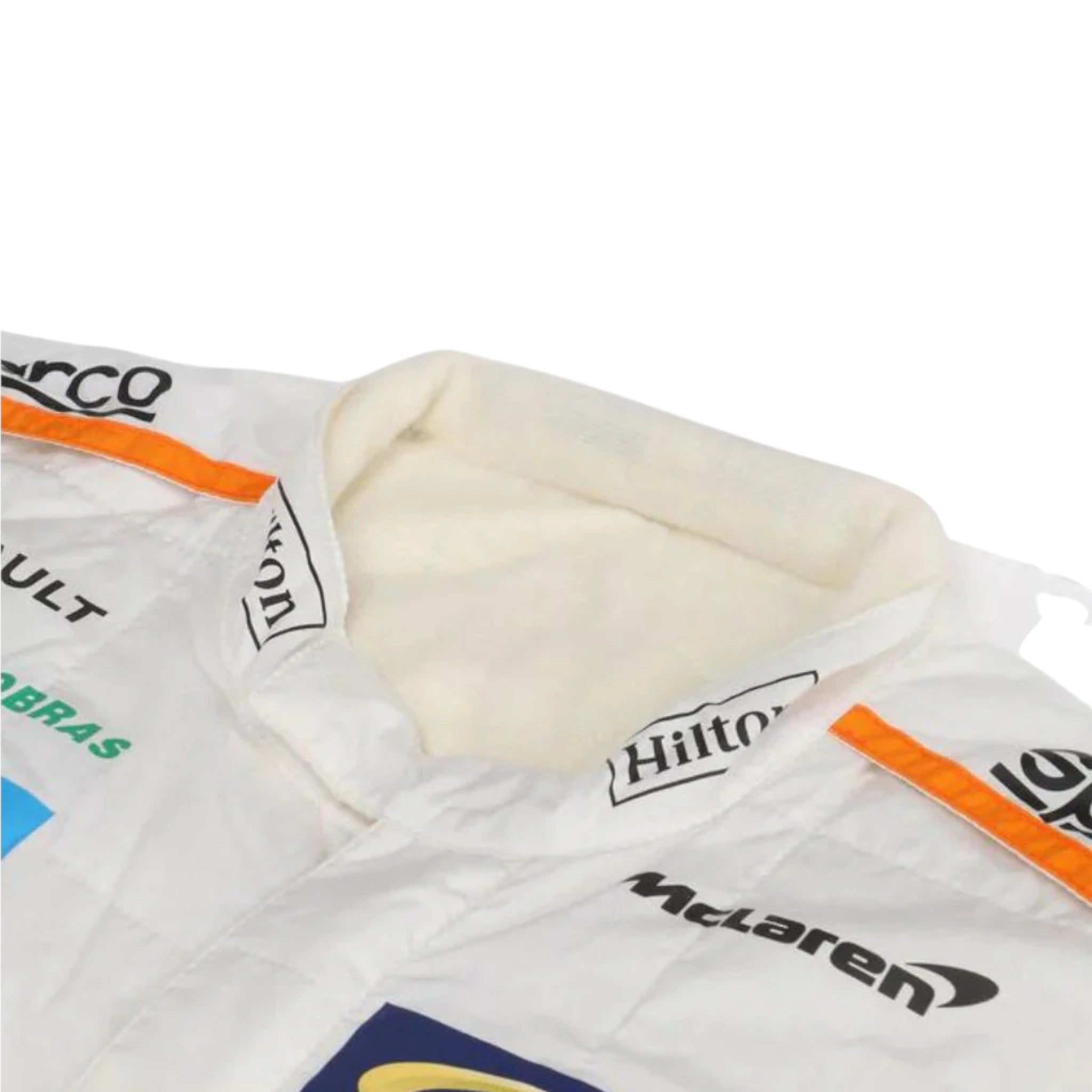 Fernando Alonso 2018 Mclaren F1 Race Suit detail view 3 - Grand Flex Racewear