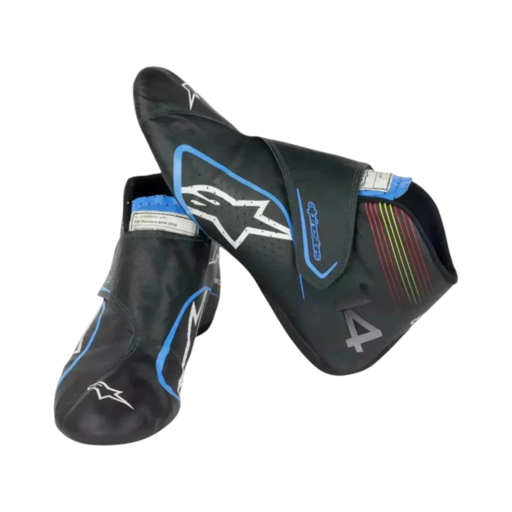 Fernando Alonso 2021 Alpine F1 Racing Shoes detail view 3 - Grand Flex Racewear