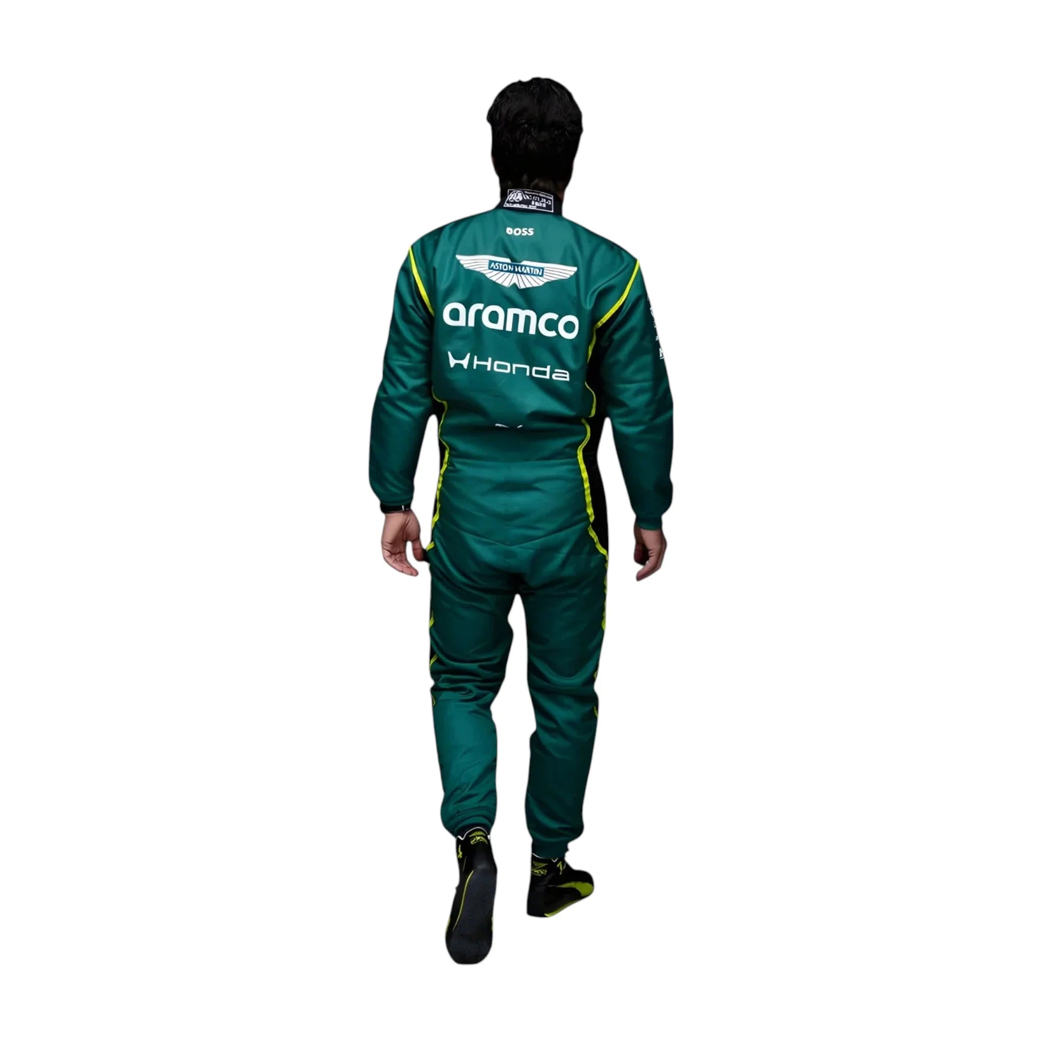 Fernando Alonso 2026 Aston Martin F1 Race Suit detail view 4 - Grand Flex Racewear