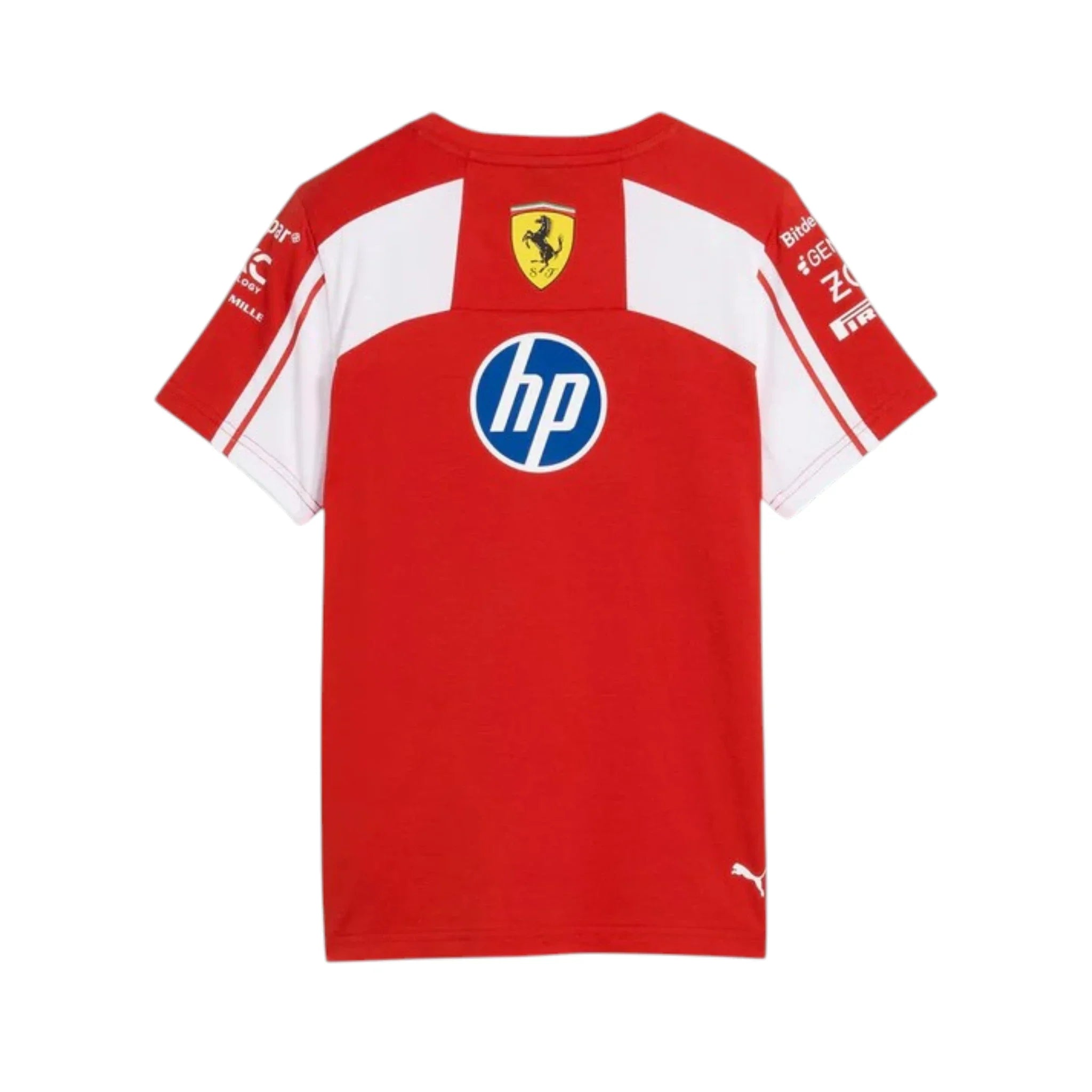 Formula 1 2025 Ferrari Racing T-Shirt detail view 2 - Grand Flex Racewear