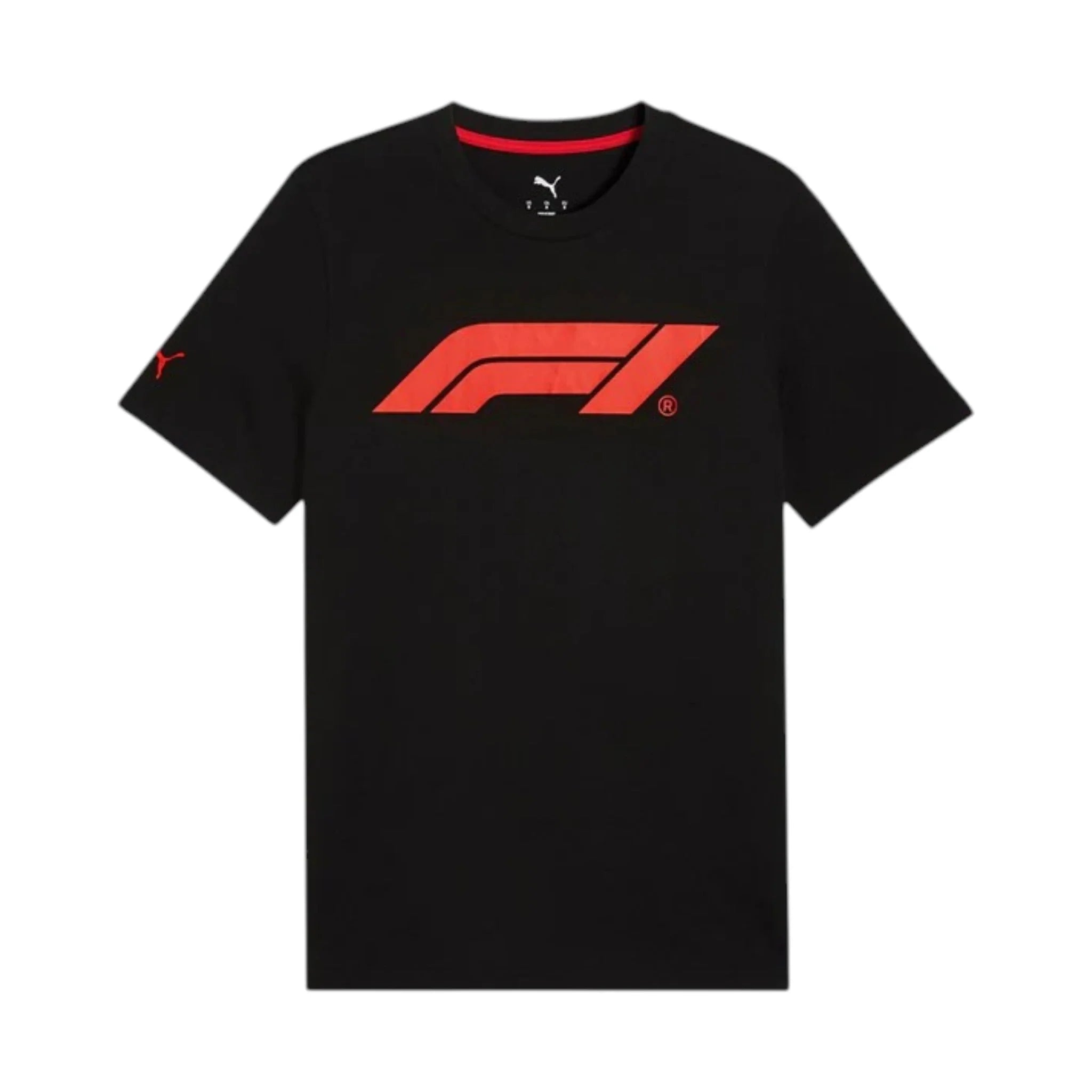 Formula 1 2026 Essentials Men's T-Shirt (Black) product view - Grand Flex Racewear