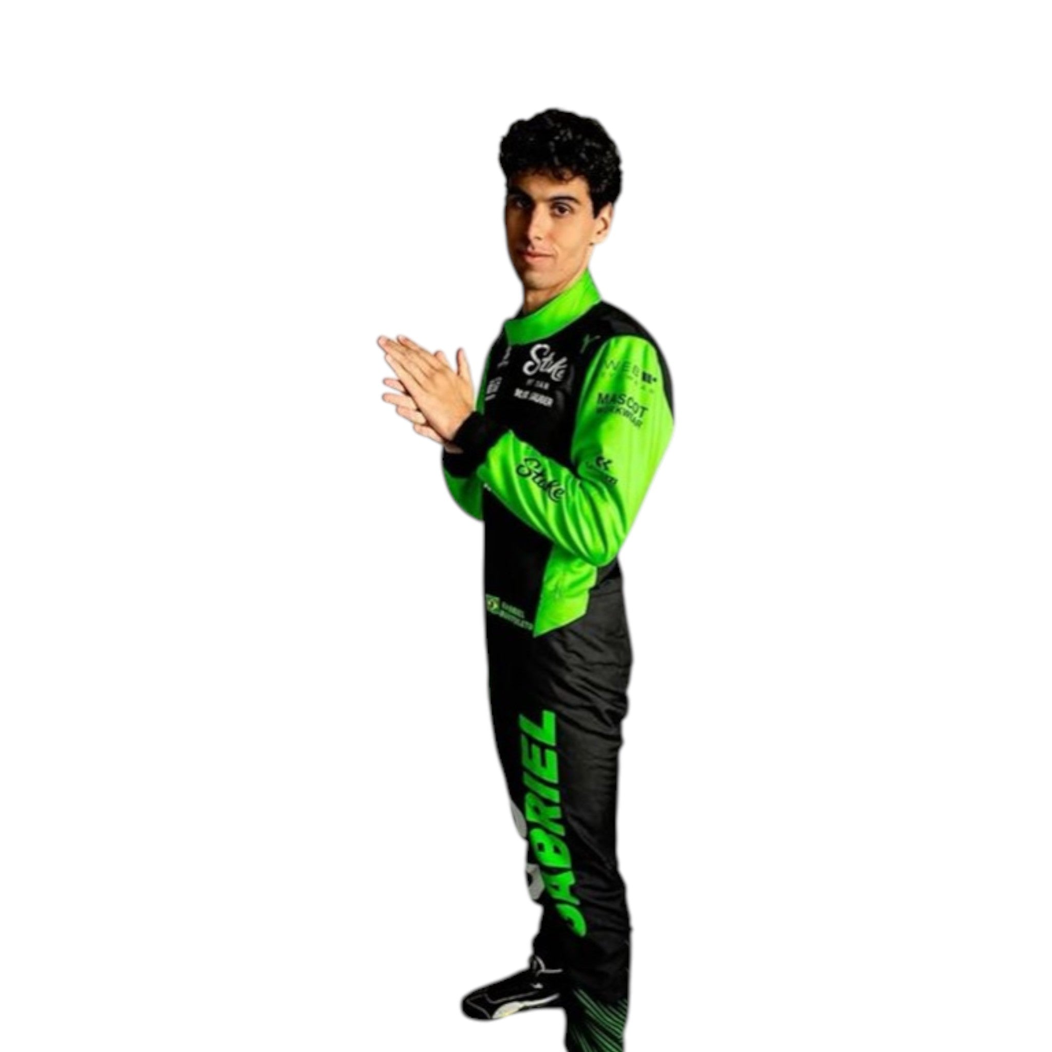 Gabriel Bortoleto 2025 Kick Sauber F1 Race Suit detail view 2 - Grand Flex Racewear