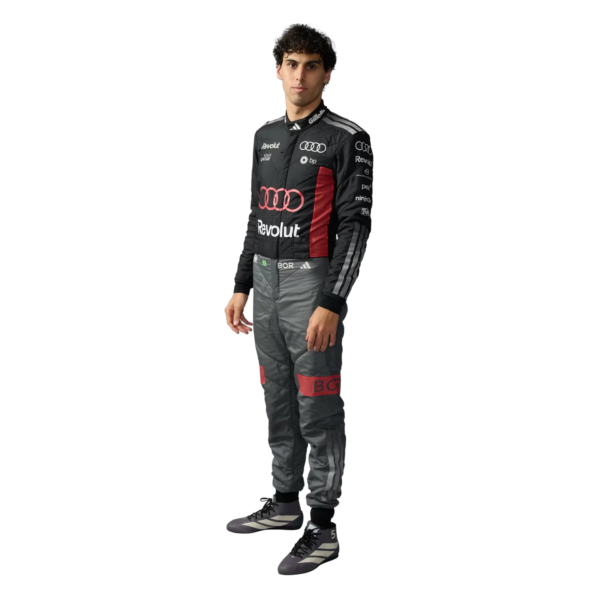 Gabriel Bortoleto 2026 Audi F1 Race Suit product view - Grand Flex Racewear