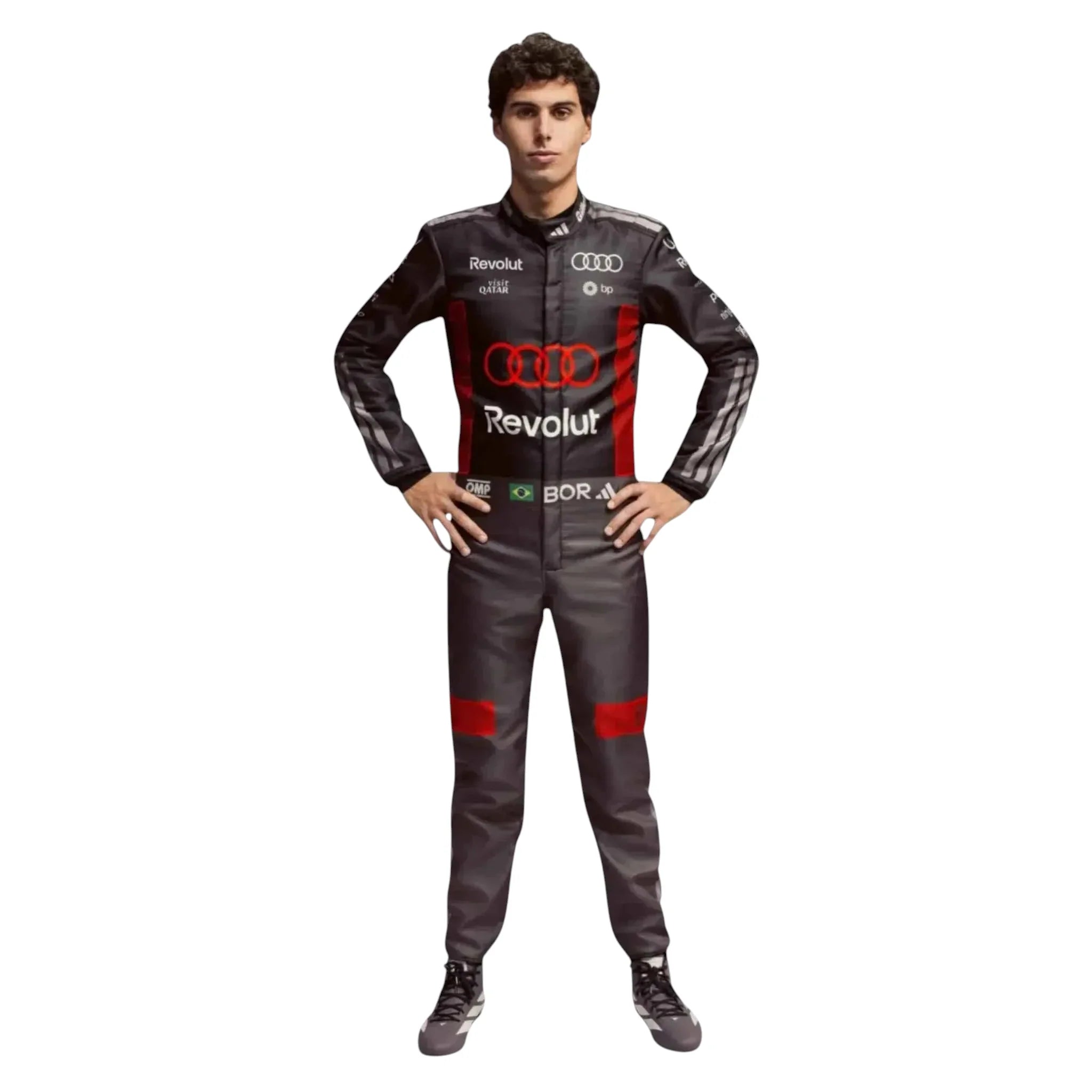 Gabriel Bortoleto 2026 Audi F1 Race Suit detail view 2 - Grand Flex Racewear