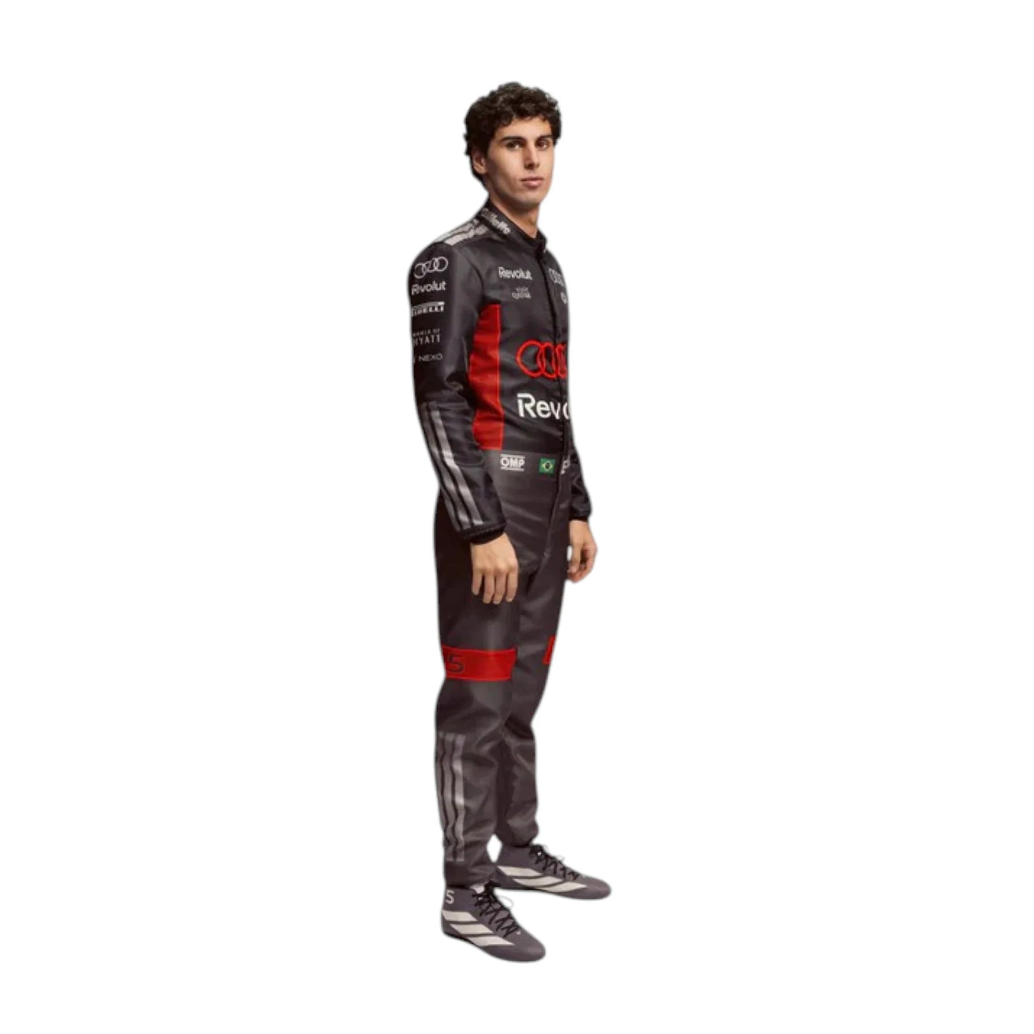 Gabriel Bortoleto 2026 Audi F1 Race Suit detail view 3 - Grand Flex Racewear