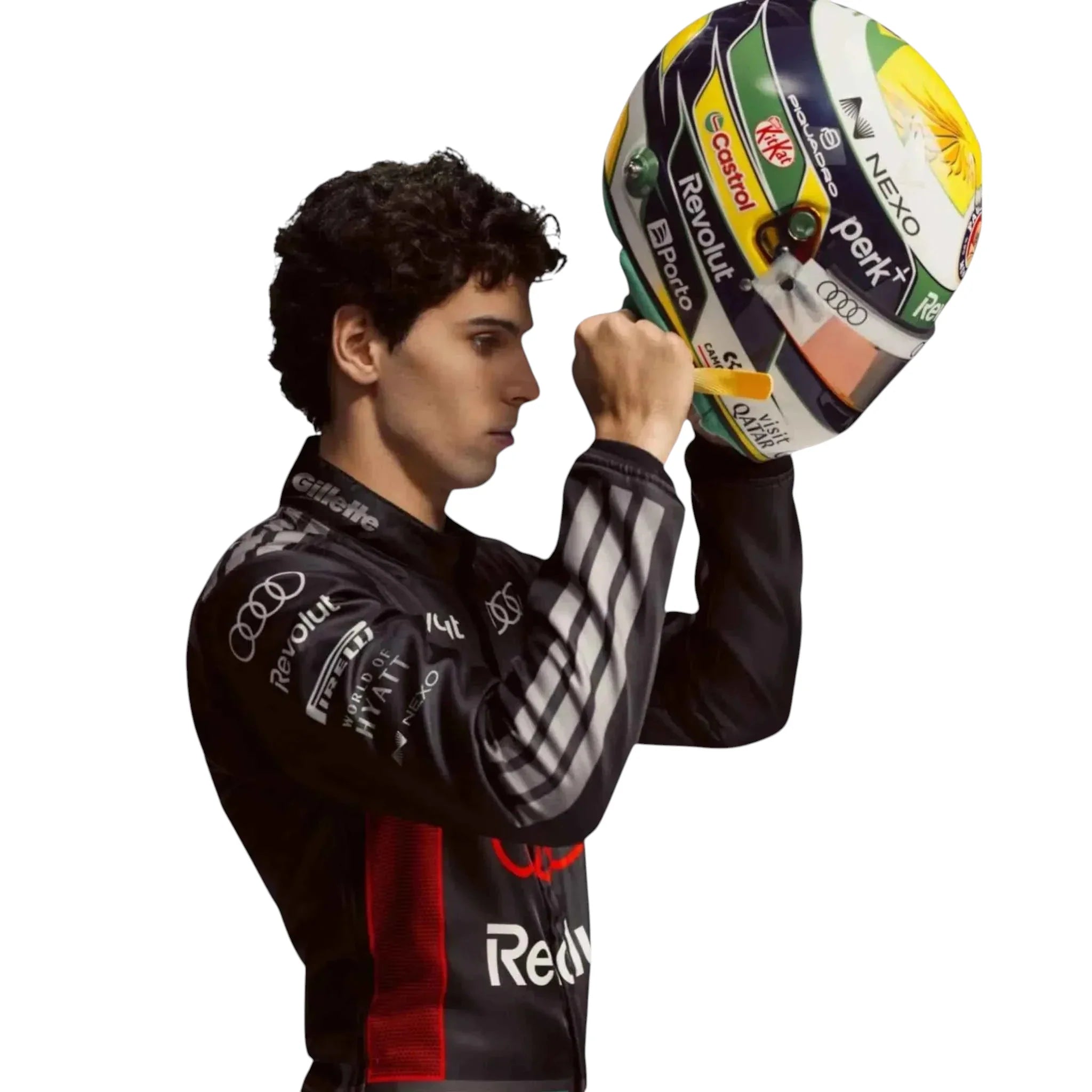 Gabriel Bortoleto 2026 Audi F1 Race Suit detail view 5 - Grand Flex Racewear