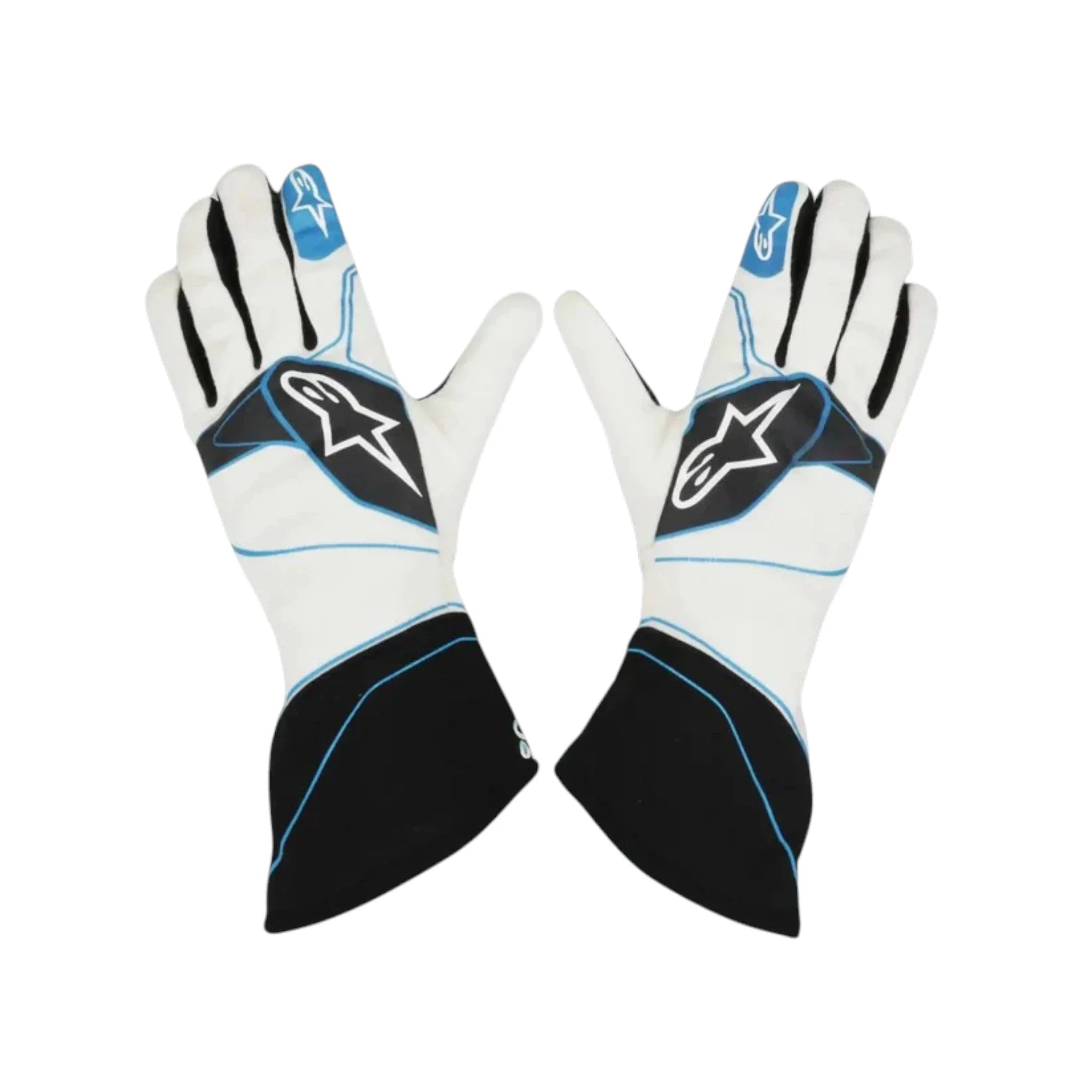 George Russell 2019 Willams F1 Racing Gloves product view - Grand Flex Racewear