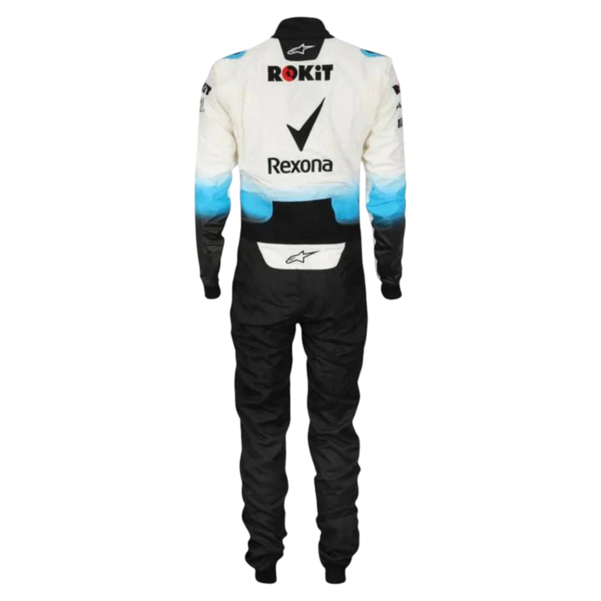George Russell 2019 Williams F1 Race Suit detail view 3 - Grand Flex Racewear