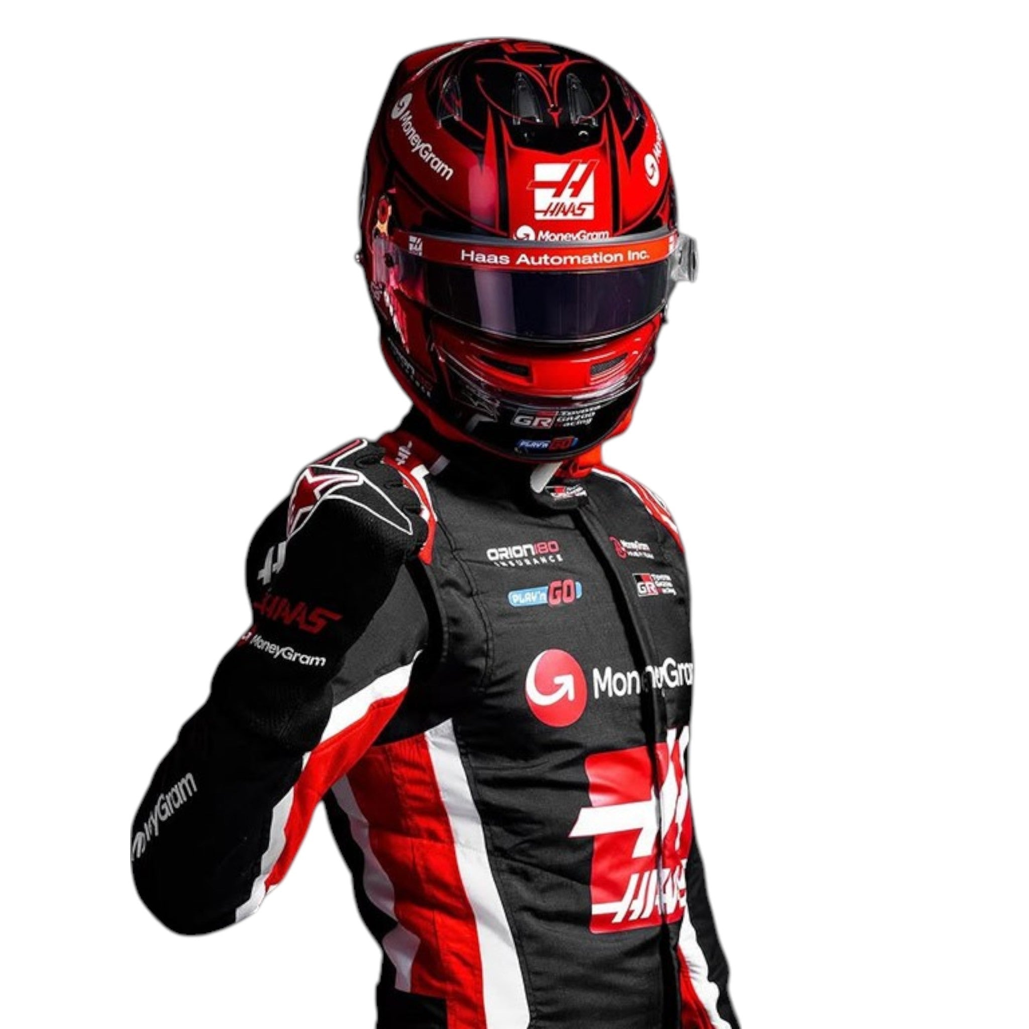 Esteban Ocon 2025 Haas F1 Race Suit detail view 2 - Grand Flex Racewear