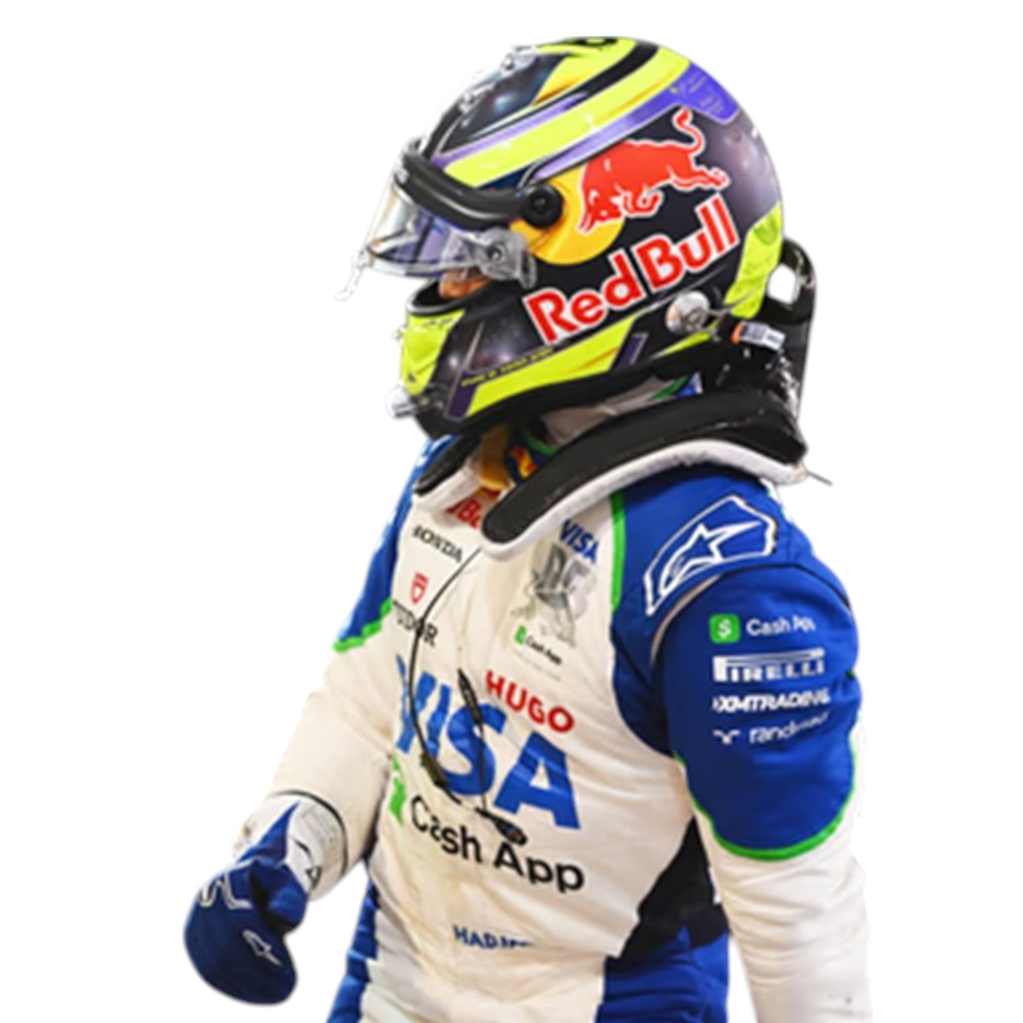 Isac Hadjar 2025 Racing Bulls F1 Race Suit detail view 3 - Grand Flex Racewear