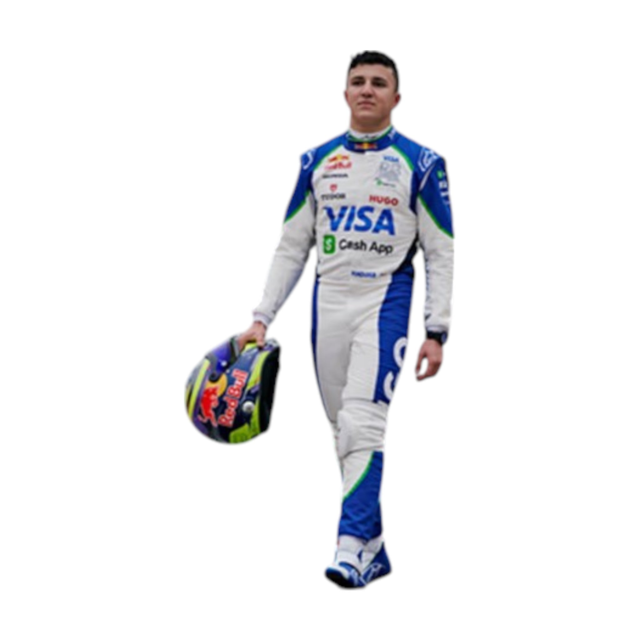 Isac Hadjar 2025 Racing Bulls F1 Race Suit detail view 4 - Grand Flex Racewear