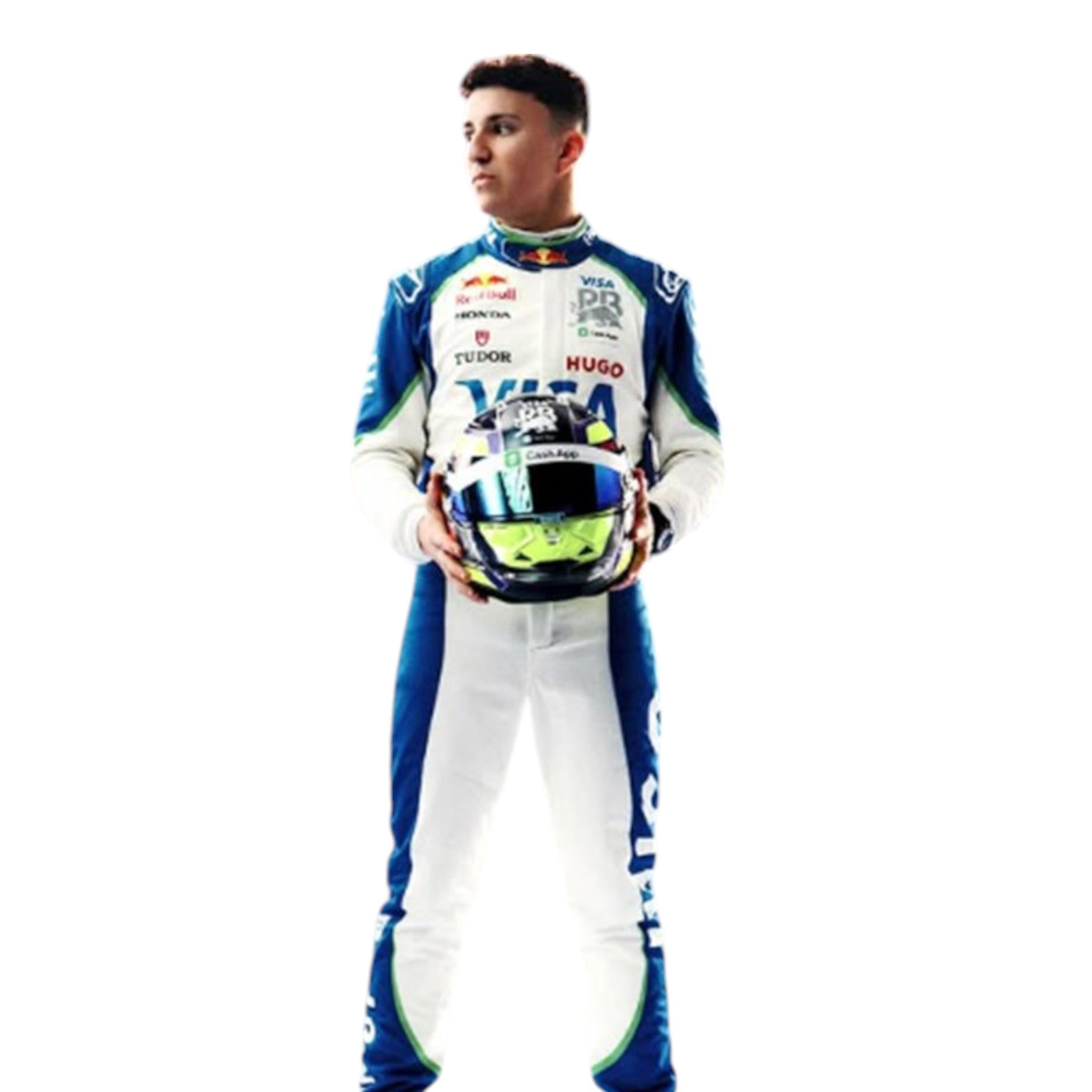 Isac Hadjar 2025 Racing Bulls F1 Race Suit detail view 5 - Grand Flex Racewear