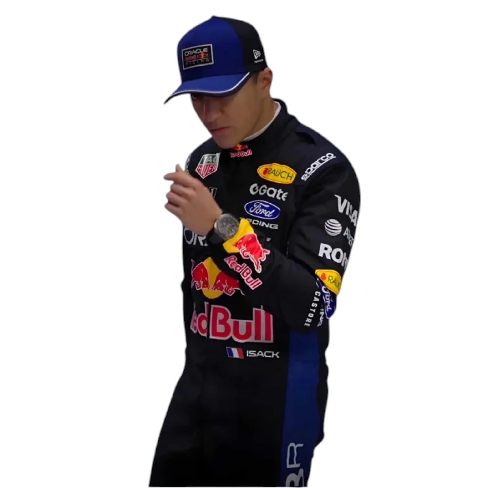 Isack Hadjar 2026 Red Bull F1 Race Suit detail view 5 - Grand Flex Racewear