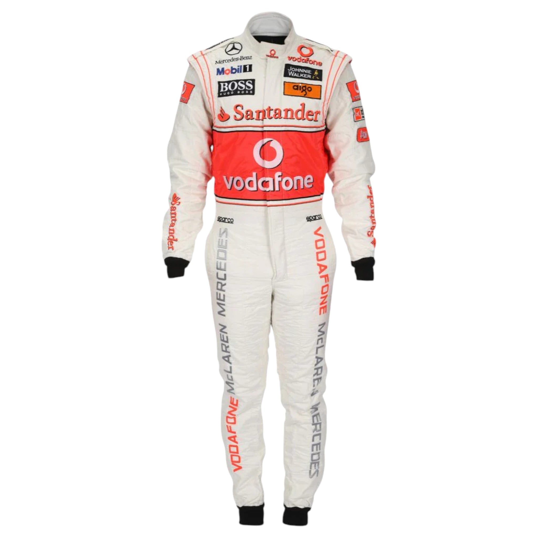Jenson Button 2010 McLaren F1 Race Suit product view - Grand Flex Racewear