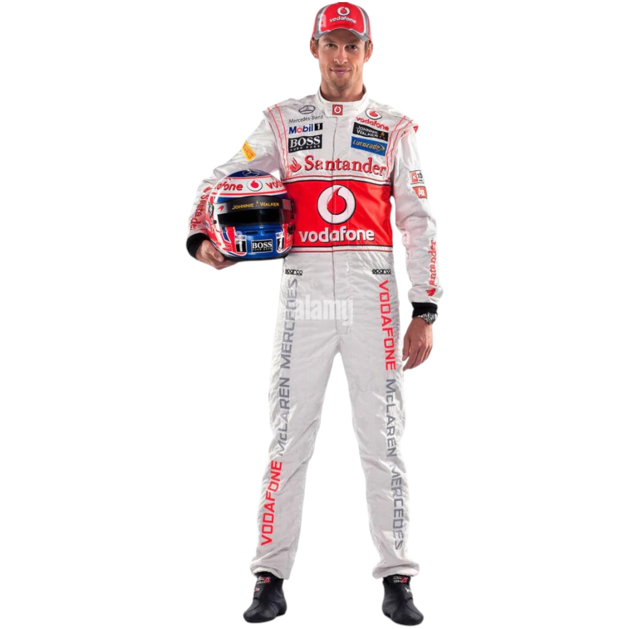 Jenson Button 2012 Mclaren F1 Race Suit product view - Grand Flex Racewear