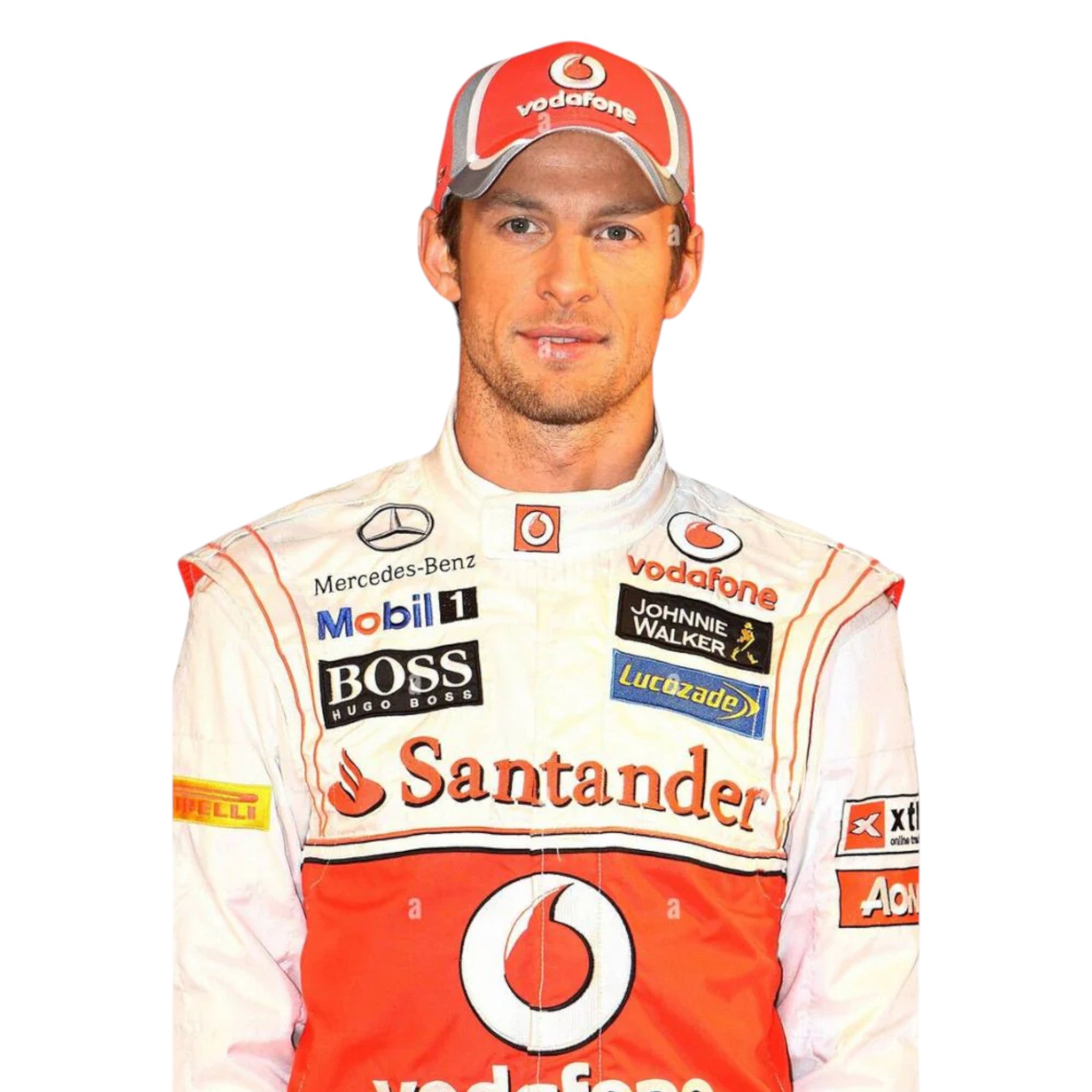Jenson Button 2012 Mclaren F1 Race Suit detail view 2 - Grand Flex Racewear