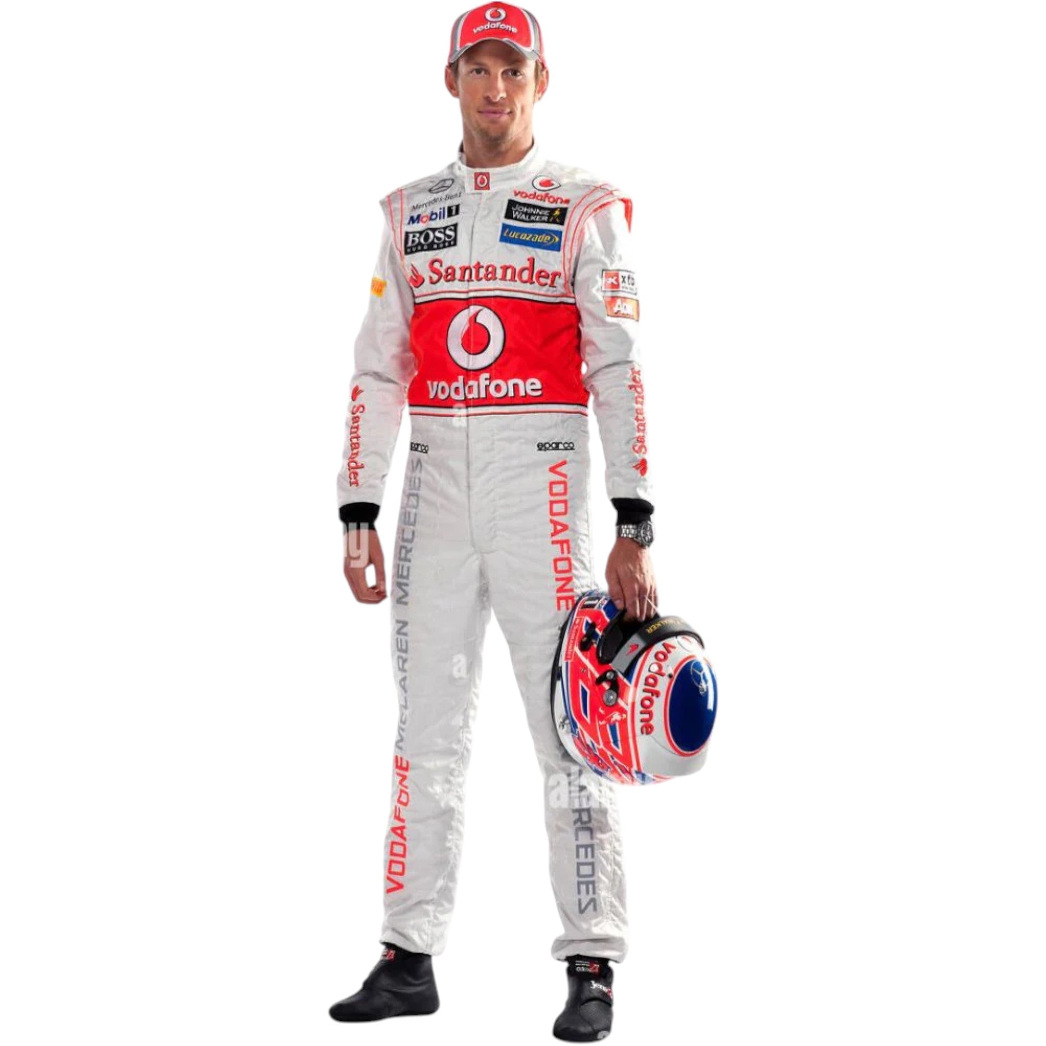 Jenson Button 2012 Mclaren F1 Race Suit detail view 3 - Grand Flex Racewear