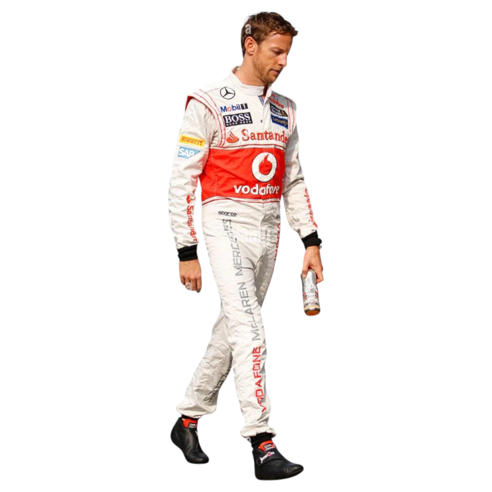 Jenson Button 2013 Mclaren F1 Race Suit detail view 3 - Grand Flex Racewear