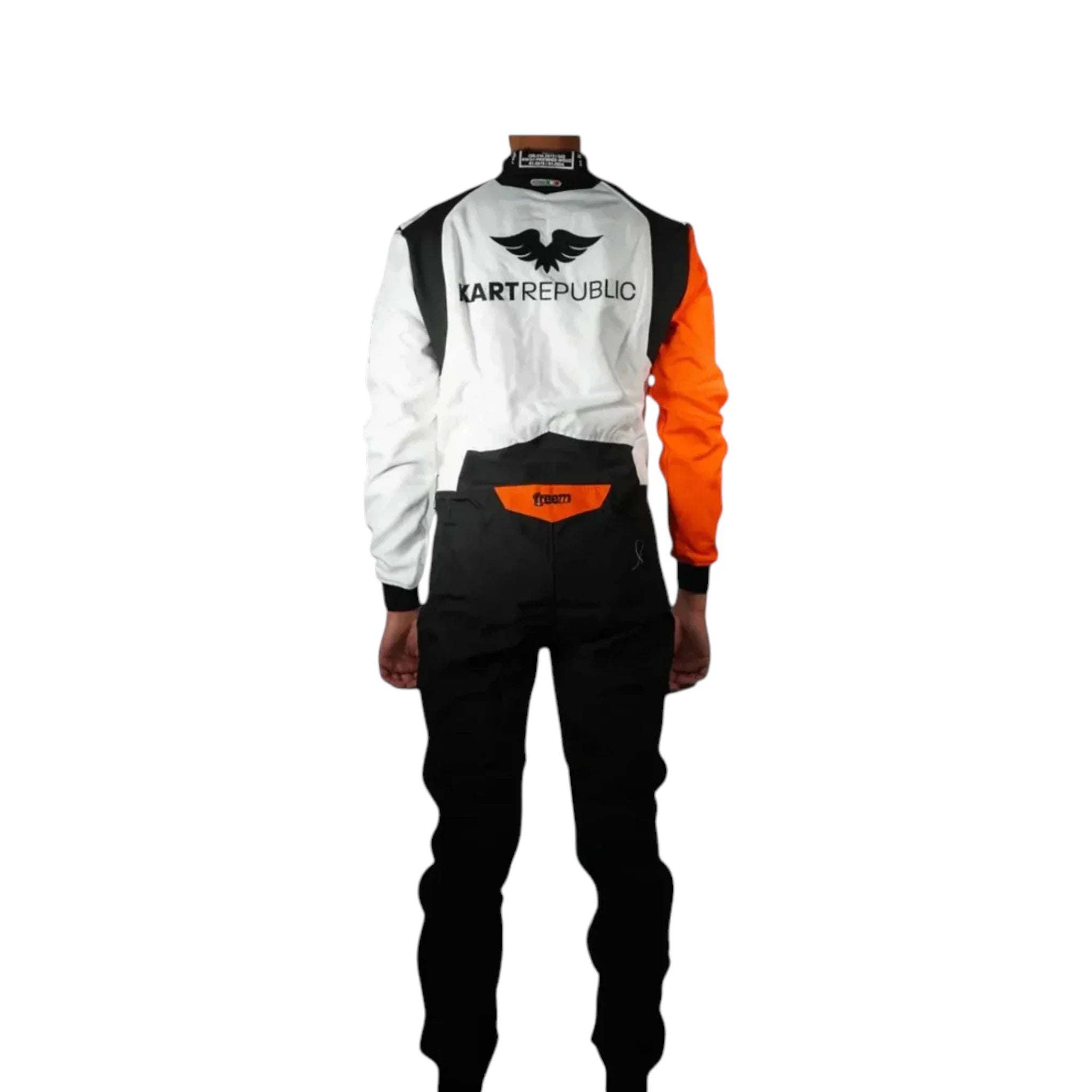 Kart Republic Minimalist Go Kart Racing Suit detail view 2 - Grand Flex Racewear