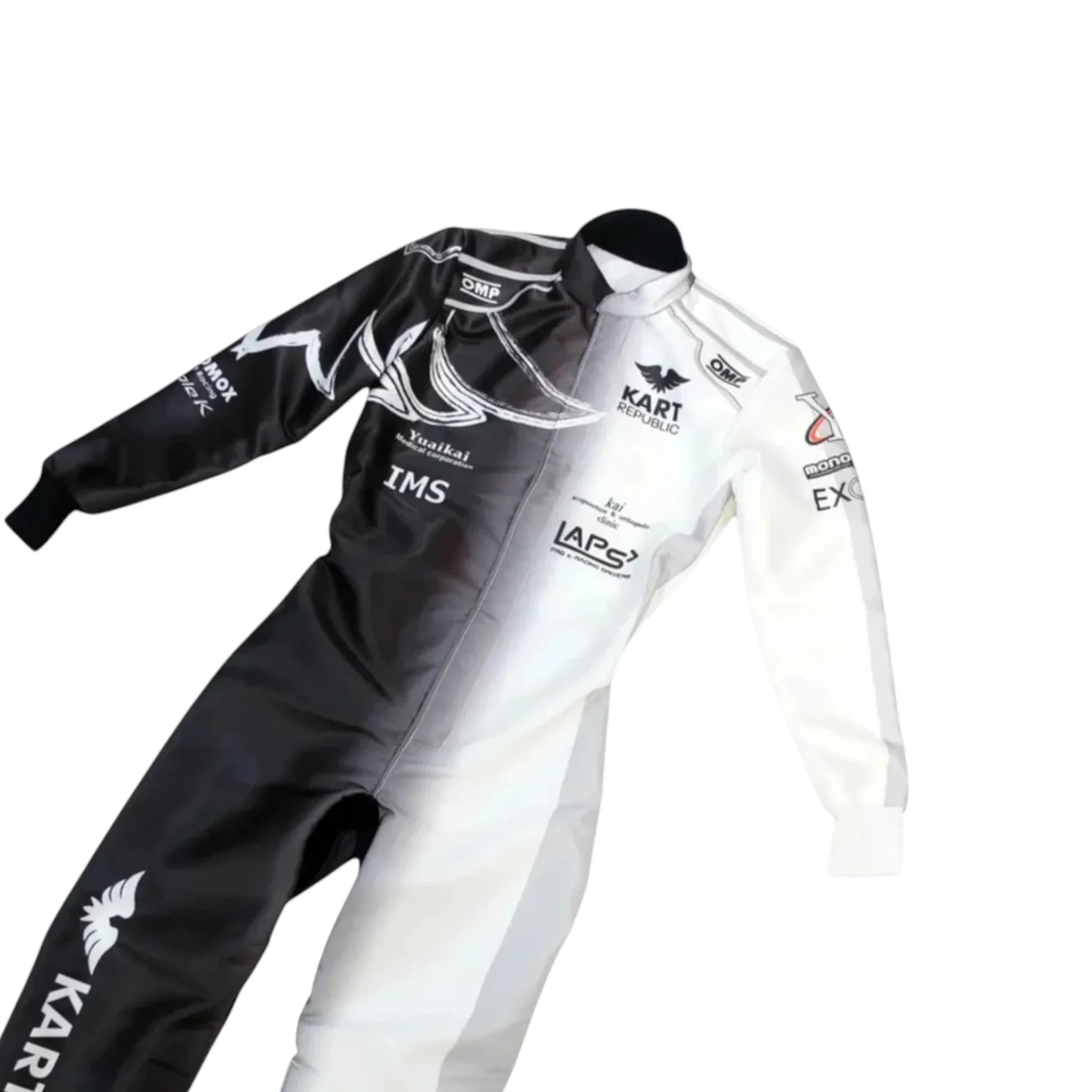 Kart Republic Split Panel Go Kart Racing Suit detail view 3 - Grand Flex Racewear