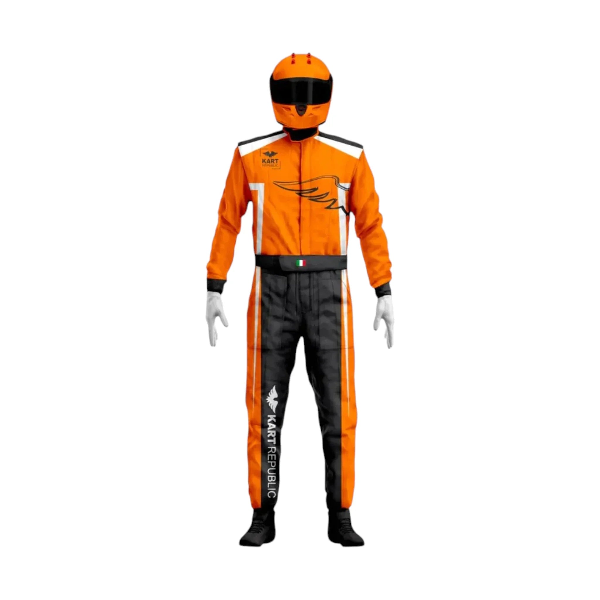 Kart Republic Team Edition Go Kart Racing Suit product view - Grand Flex Racewear