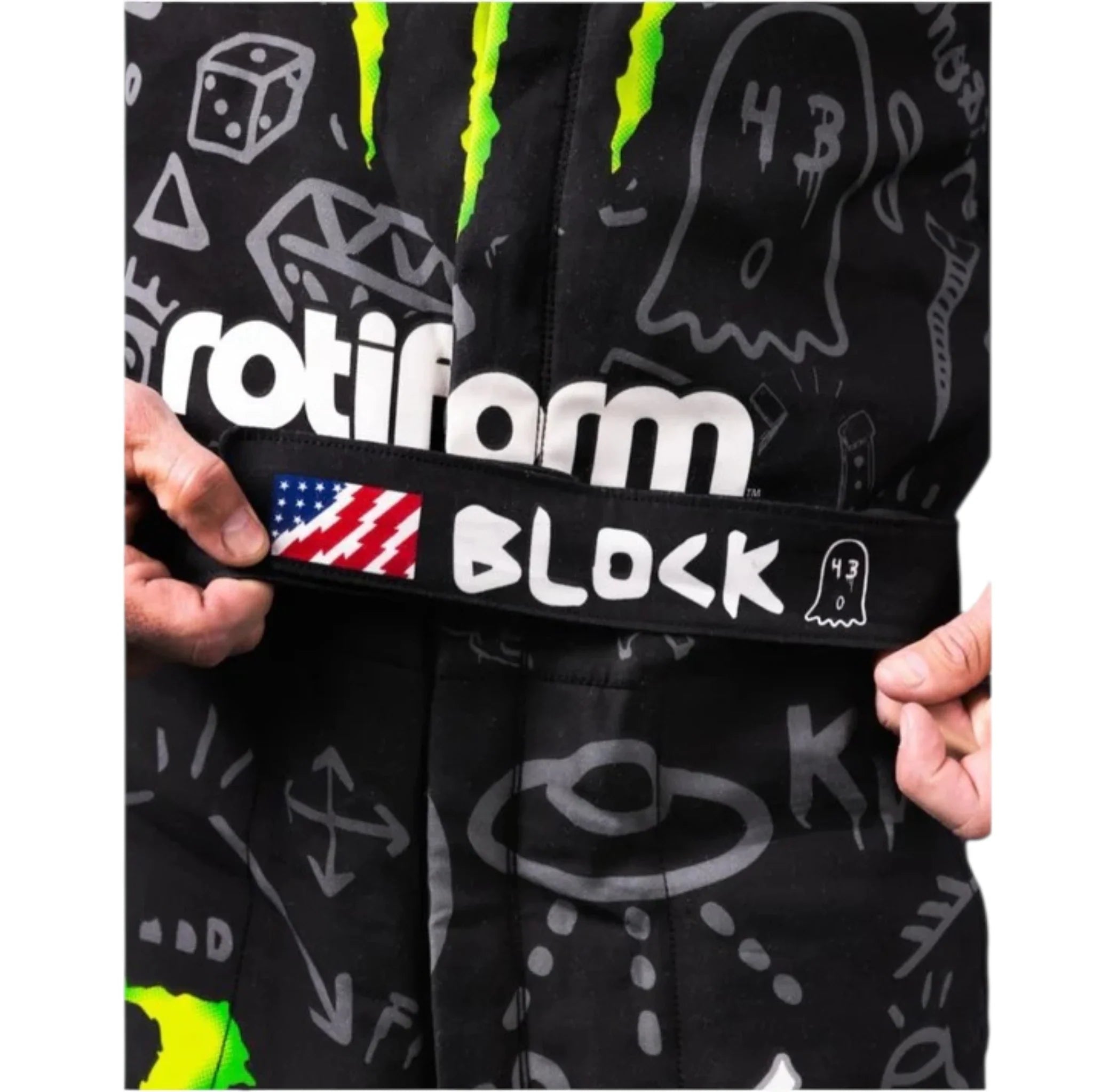 Ken Block 2022 Monster Go Kart Racing Suit detail view 5 - Grand Flex Racewear