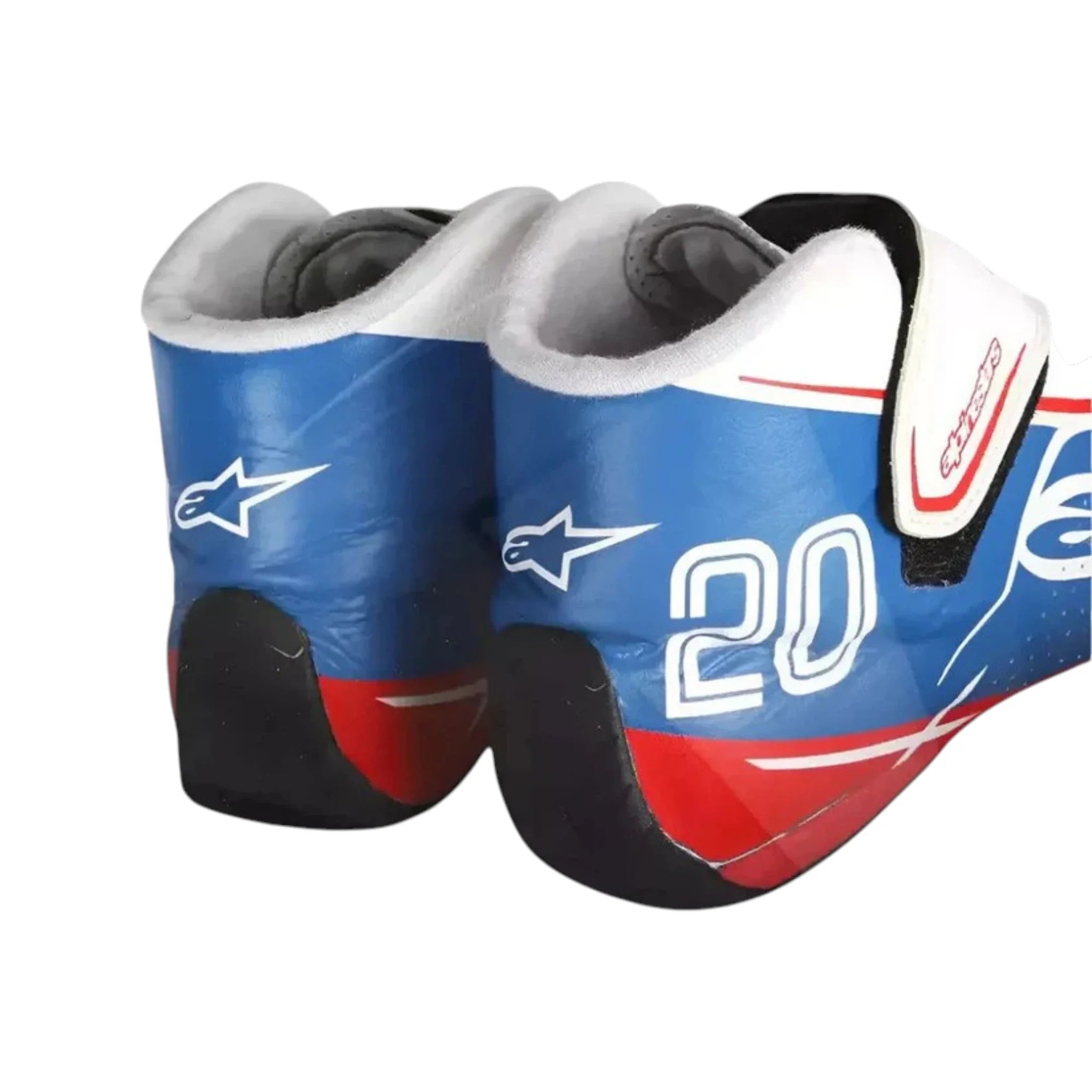 Kevin Magnussen 2022 Haas Italian GP Special Edition F1 Racing Shoes detail view 2 - Grand Flex Racewear