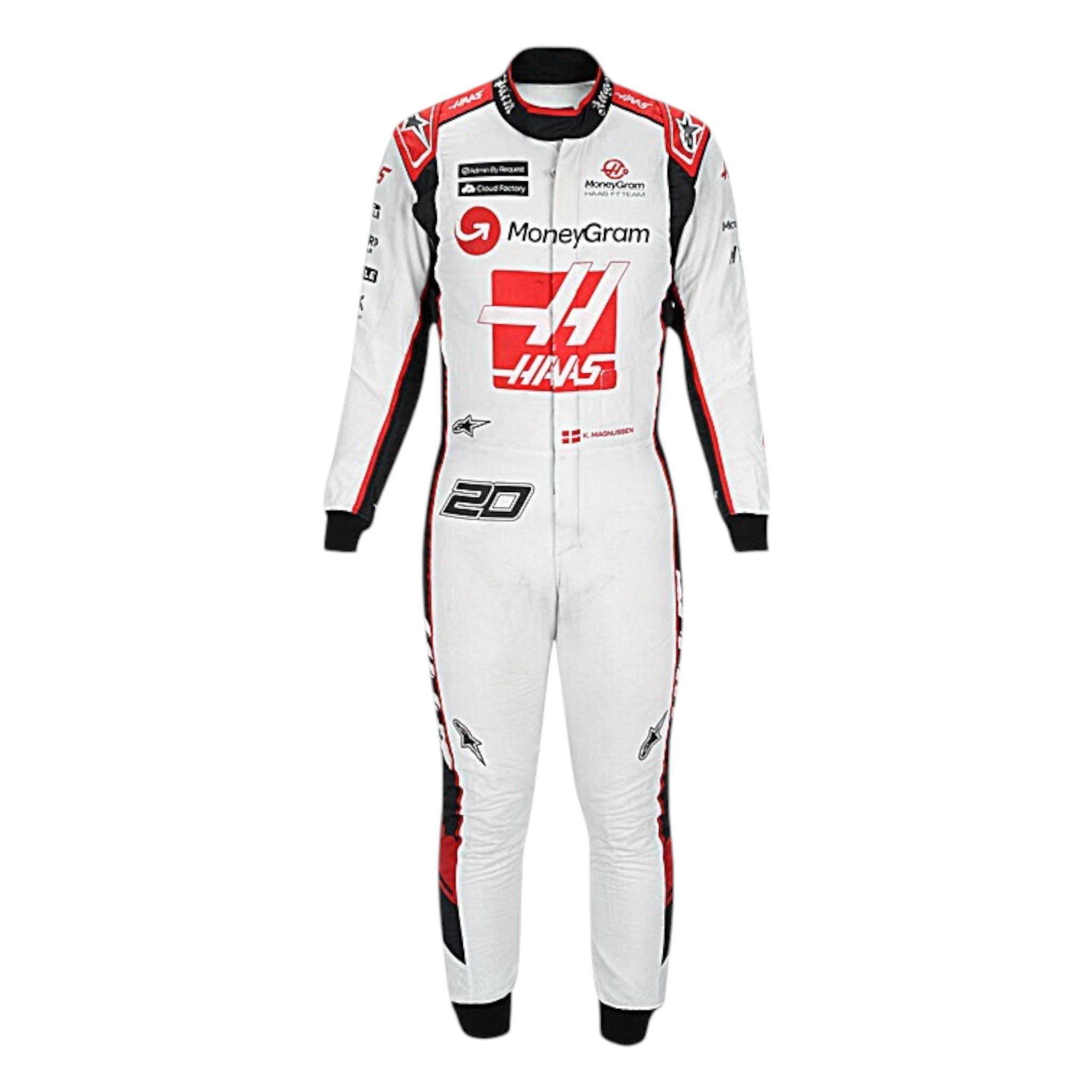 Kevin Magnussen 2023 Haas F1 Race Suit detail view 3 - Grand Flex Racewear