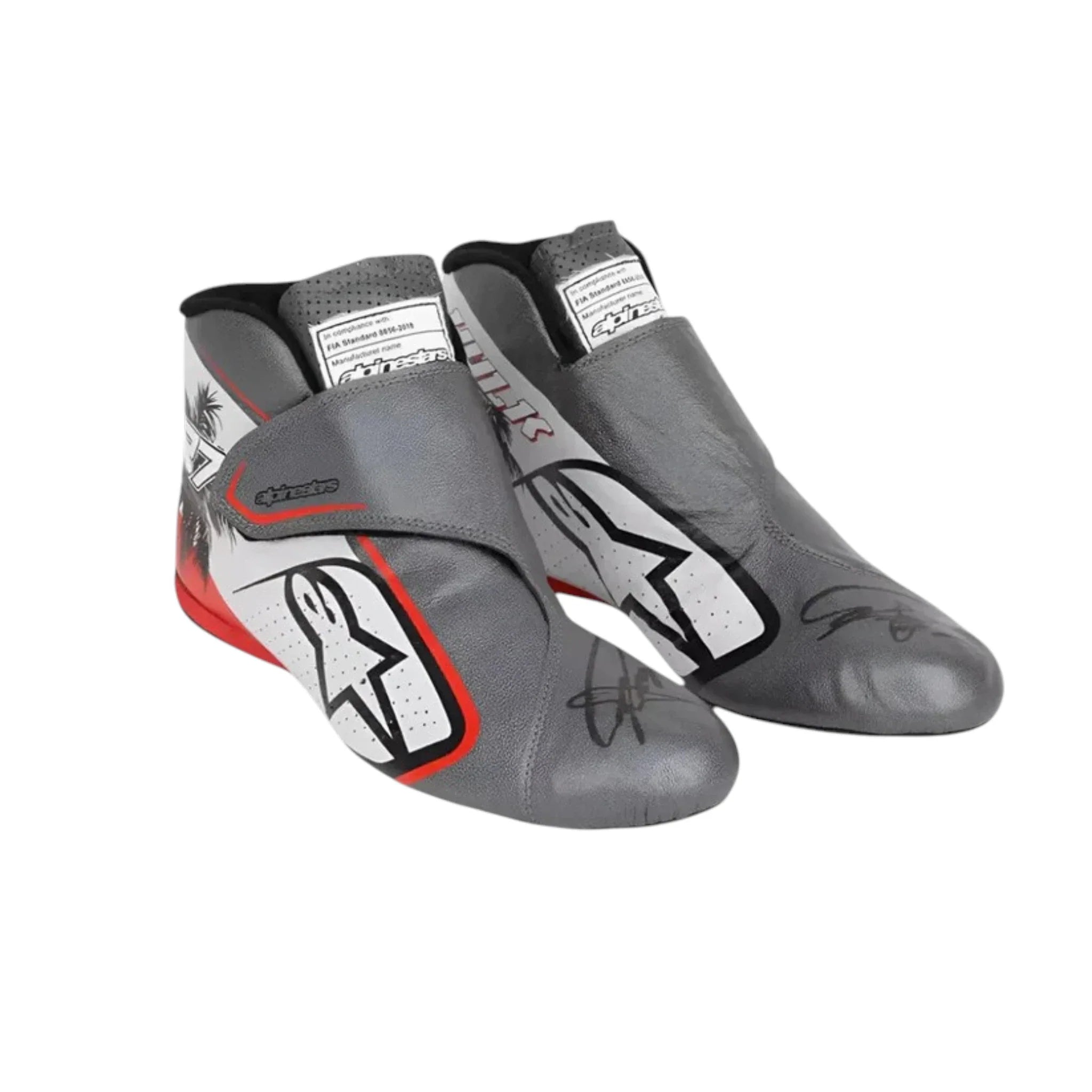 Kevin Magnussen 2023 Haas Miami GP F1 Racing Shoes product view - Grand Flex Racewear