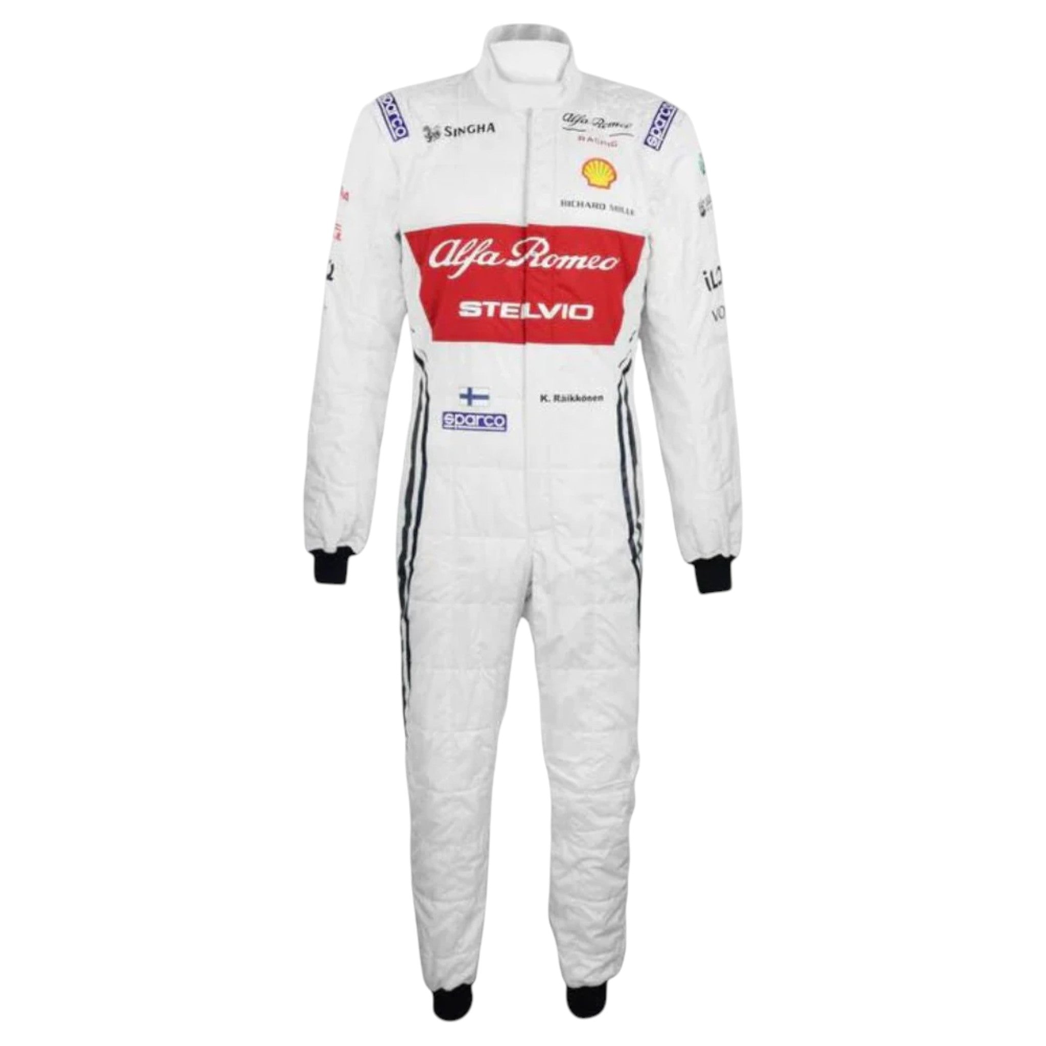 Kimi Räikkönen 2019 Azerbaijan GP F1 Racing Suit product view - Grand Flex Racewear