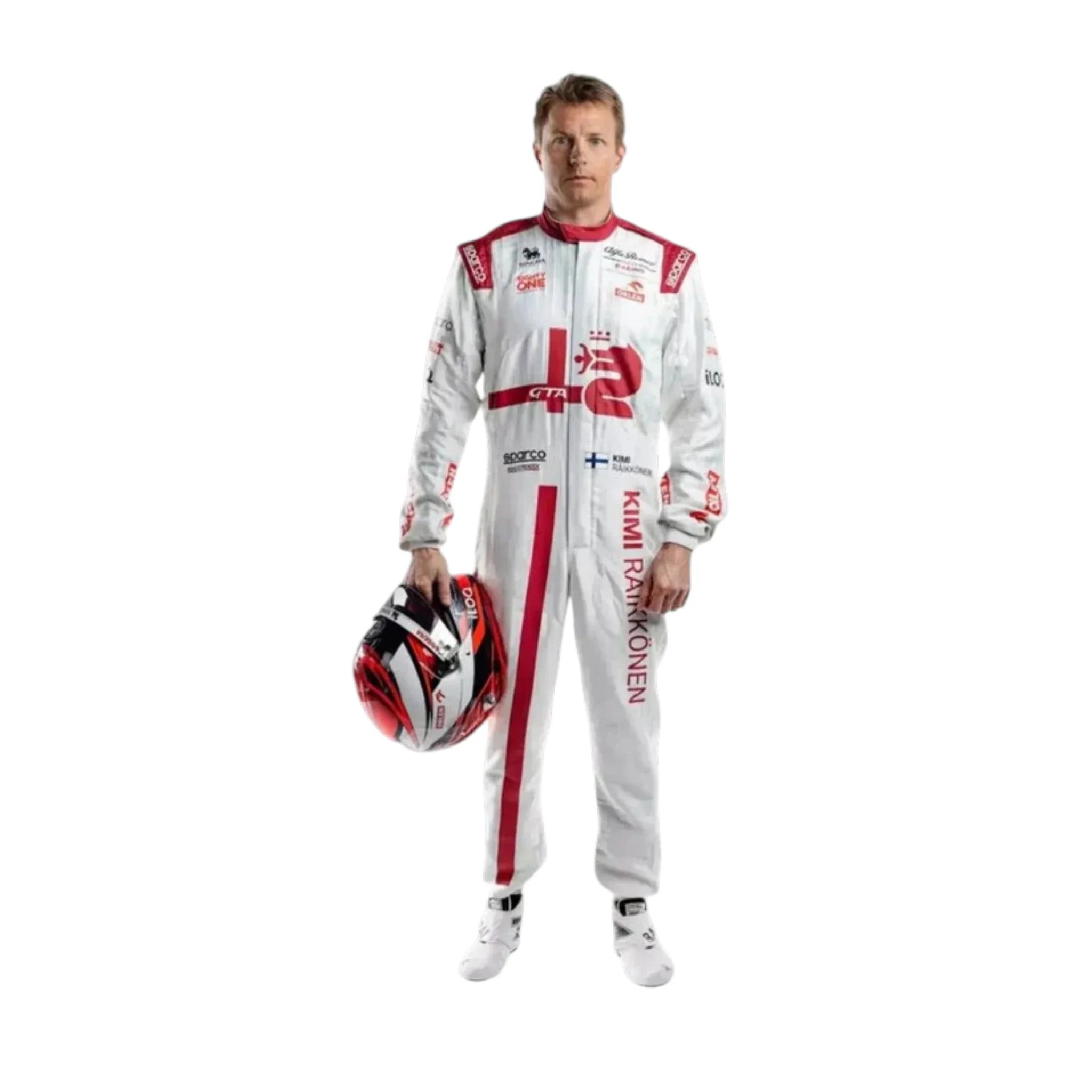 Kimi Räikkönen 2021 F1 Alfa Romeo Racing Shoes detail view 4 - Grand Flex Racewear