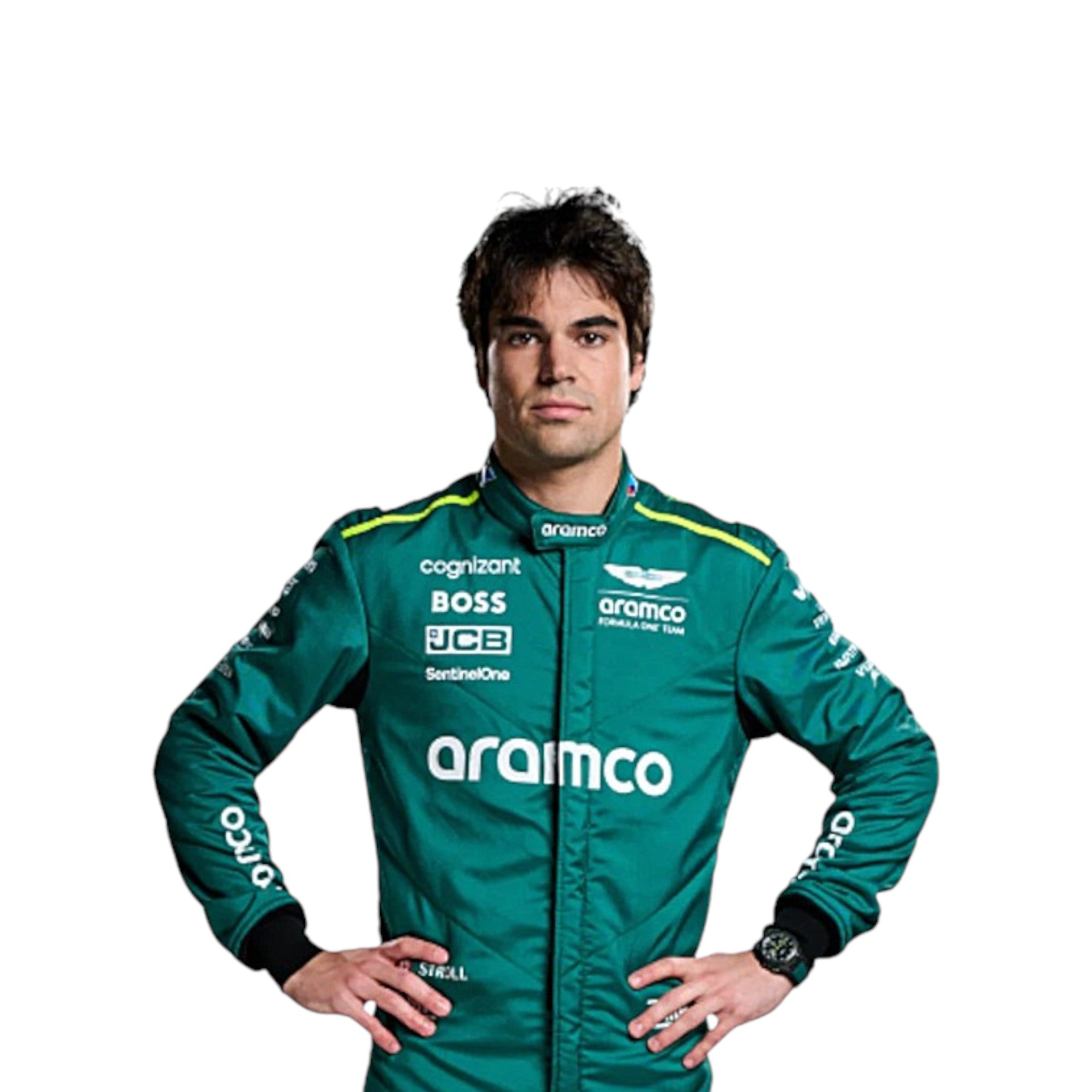 Lance Stroll 2024 Aston Martin F1 Race Suit product view - Grand Flex Racewear
