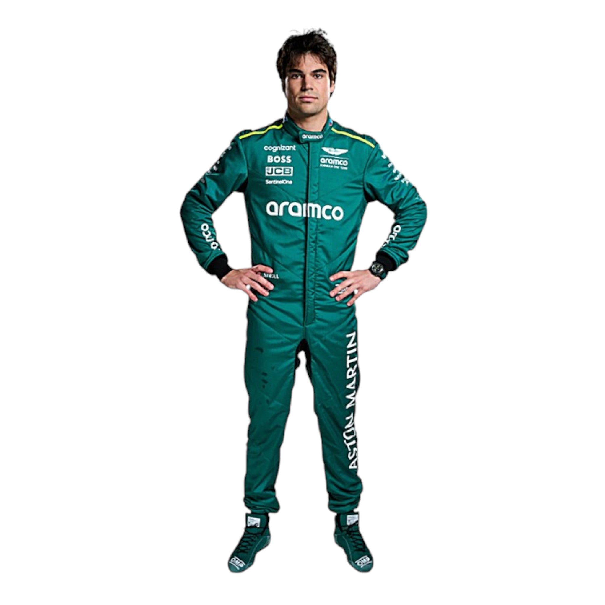 Lance Stroll 2024 Aston Martin F1 Race Suit detail view 6 - Grand Flex Racewear
