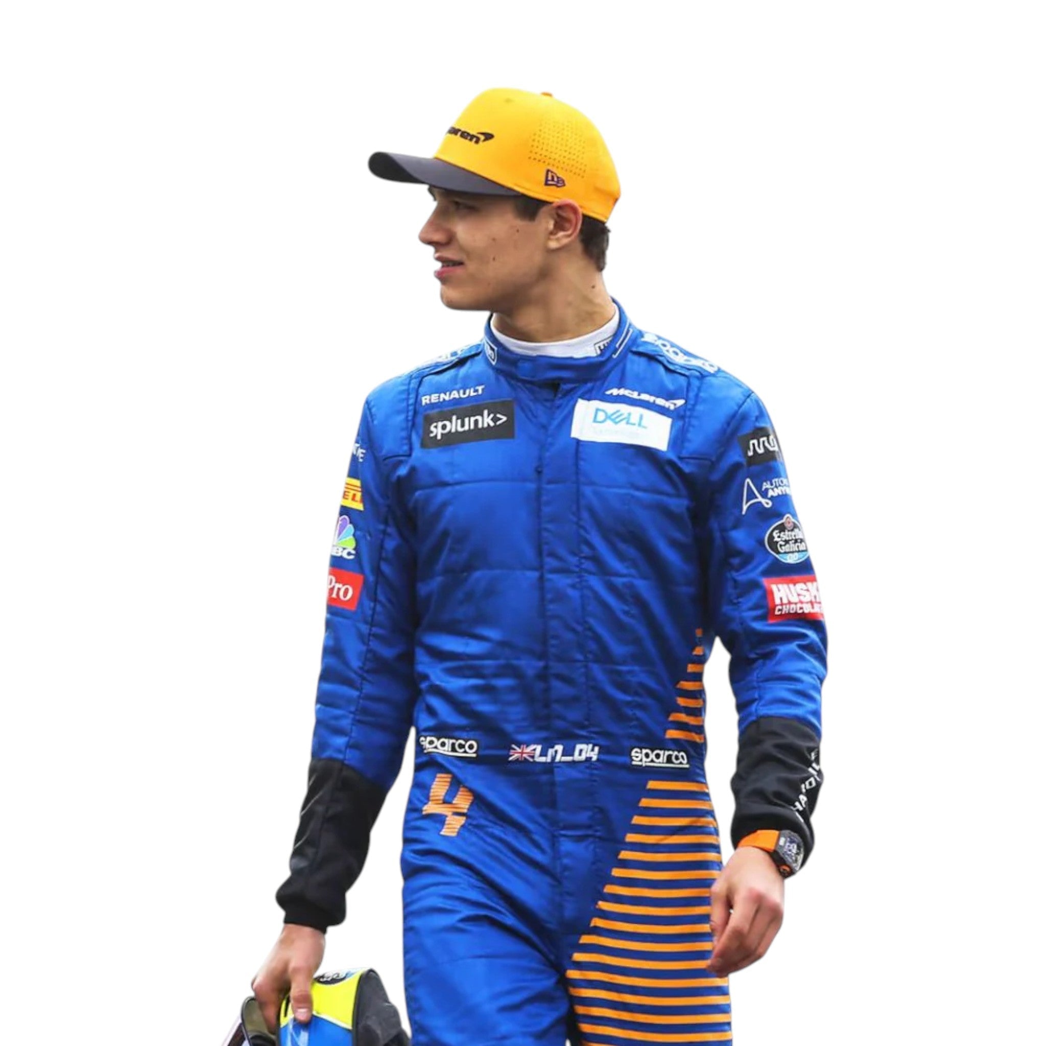 Lando Norris 2020 Mclaren F1 Race Suit product view - Grand Flex Racewear