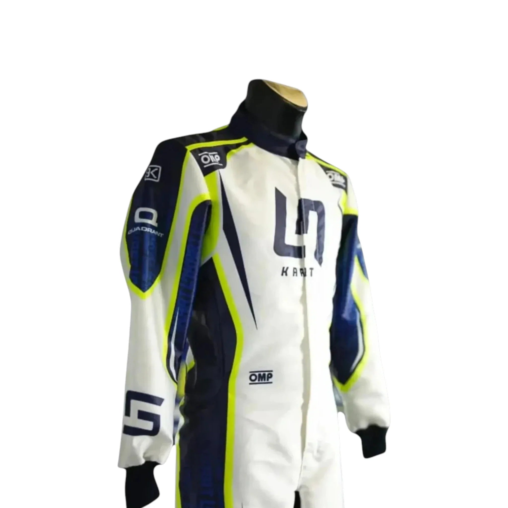 Lando Norris 2022 LN OMP Go Kart Racing Suit Overall detail view 4 - Grand Flex Racewear