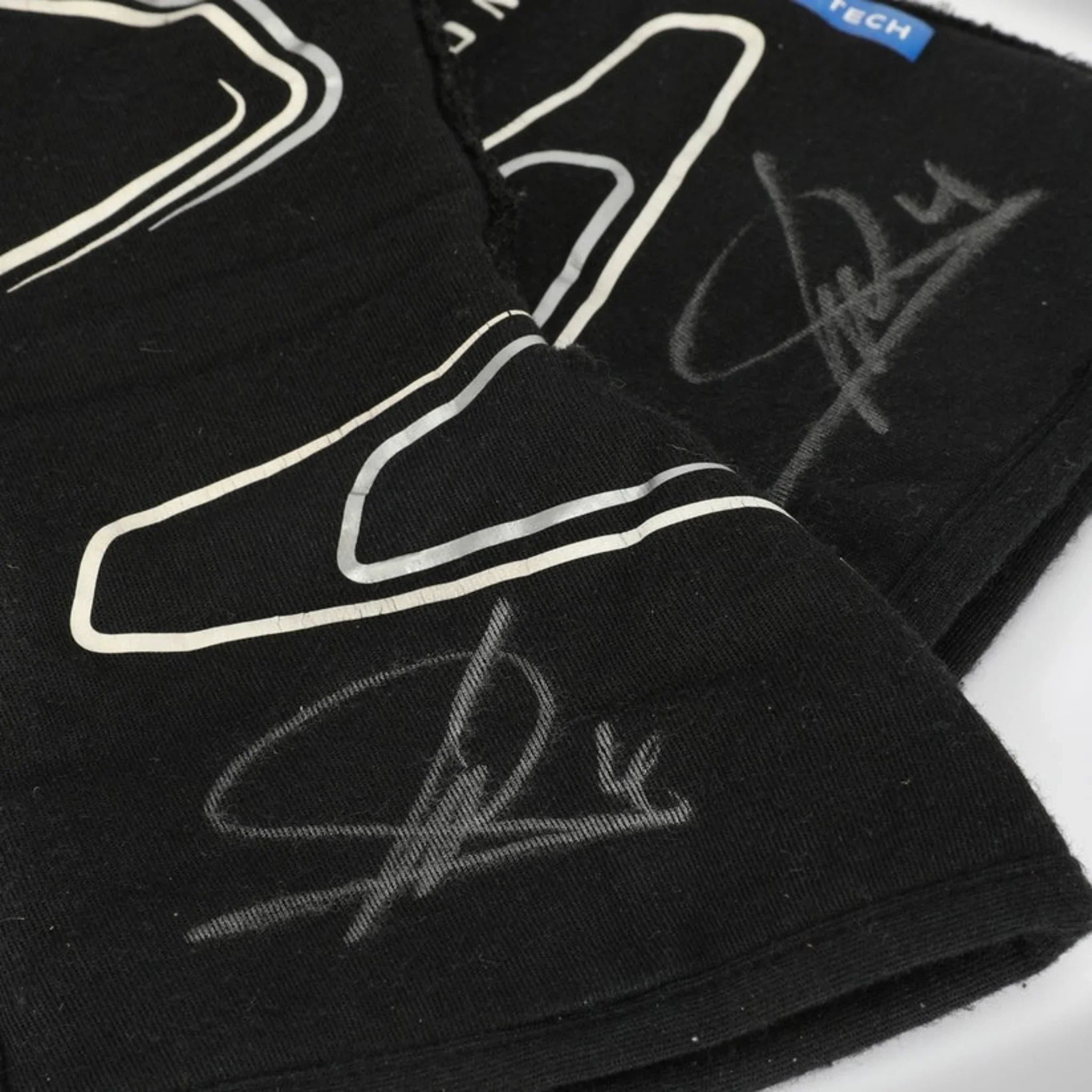 Lando Norris 2023 Mclaren F1 Racing Gloves detail view 2 - Grand Flex Racewear