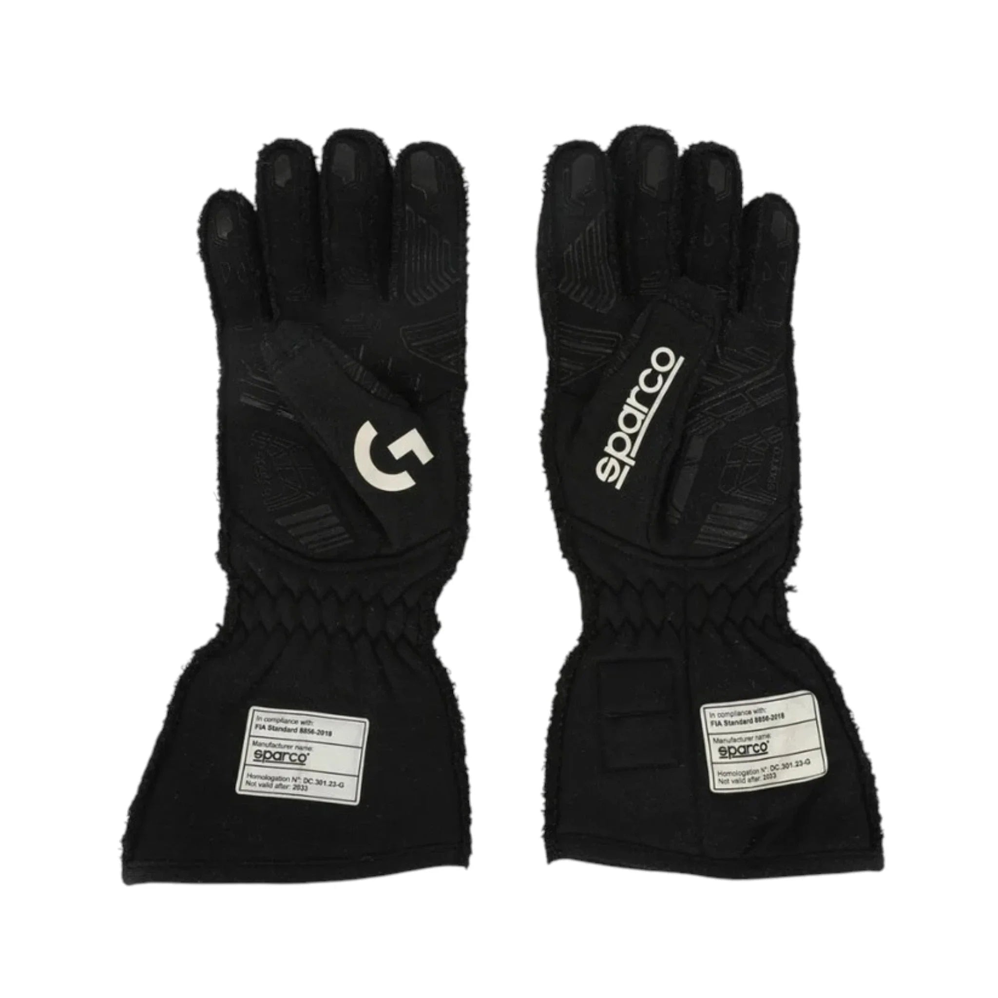 Lando Norris 2023 Mclaren F1 Racing Gloves detail view 3 - Grand Flex Racewear