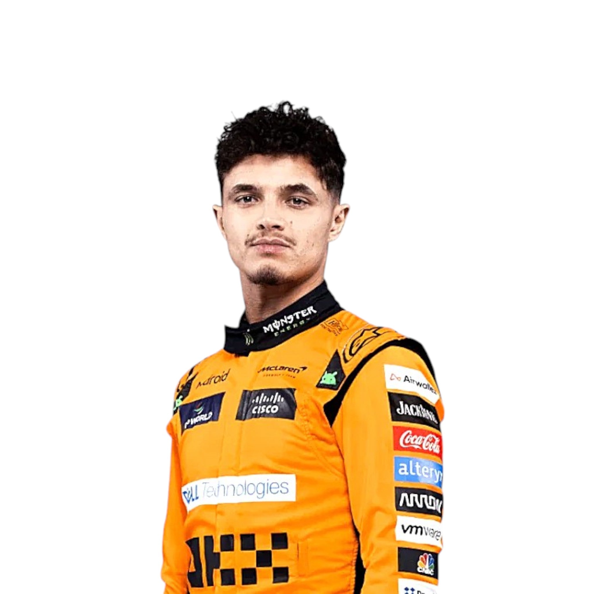 Lando Norris 2024 Mclaren F1 Race Suit product view - Grand Flex Racewear