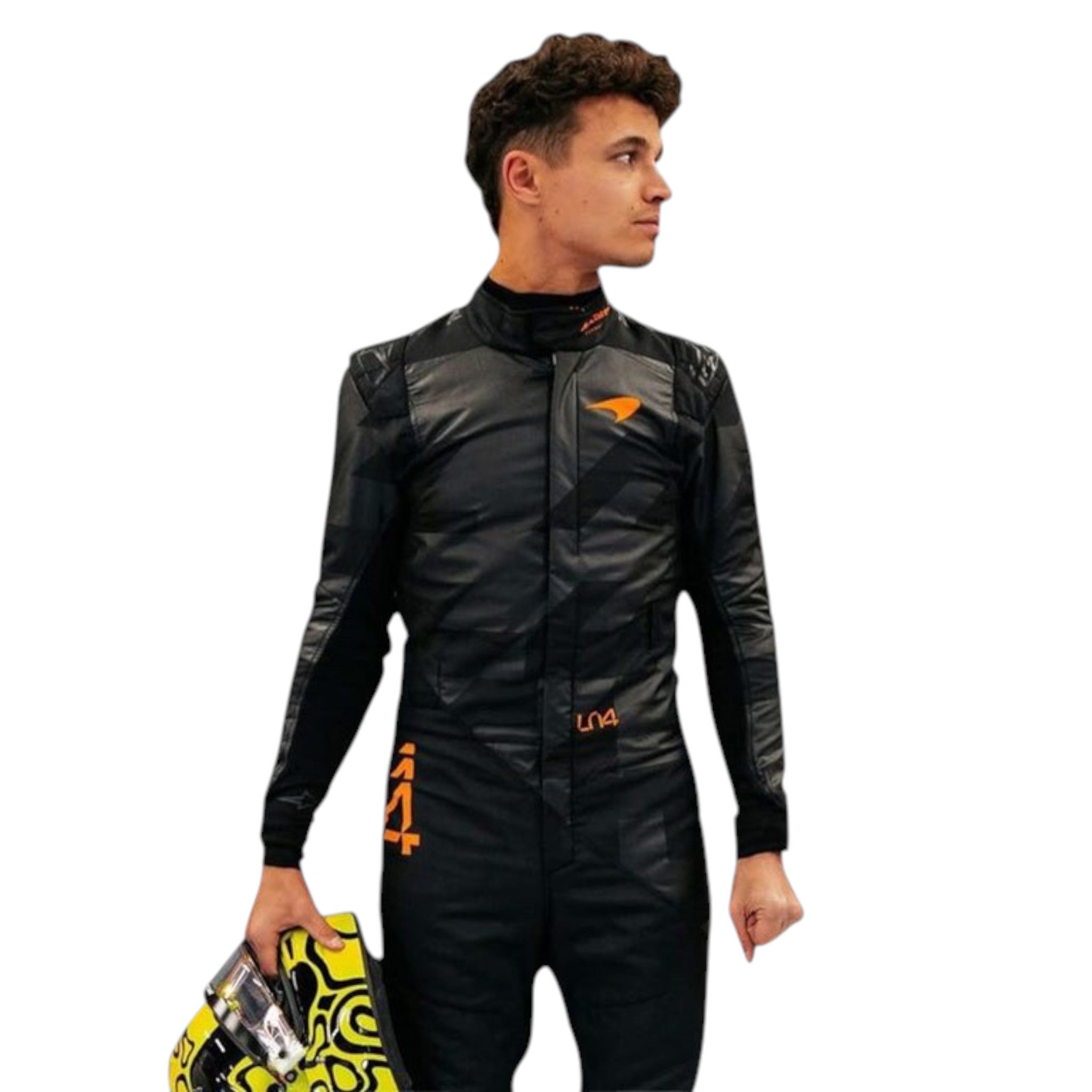 Lando Norris 2025 Mclaren F1 Team Suit product view - Grand Flex Racewear