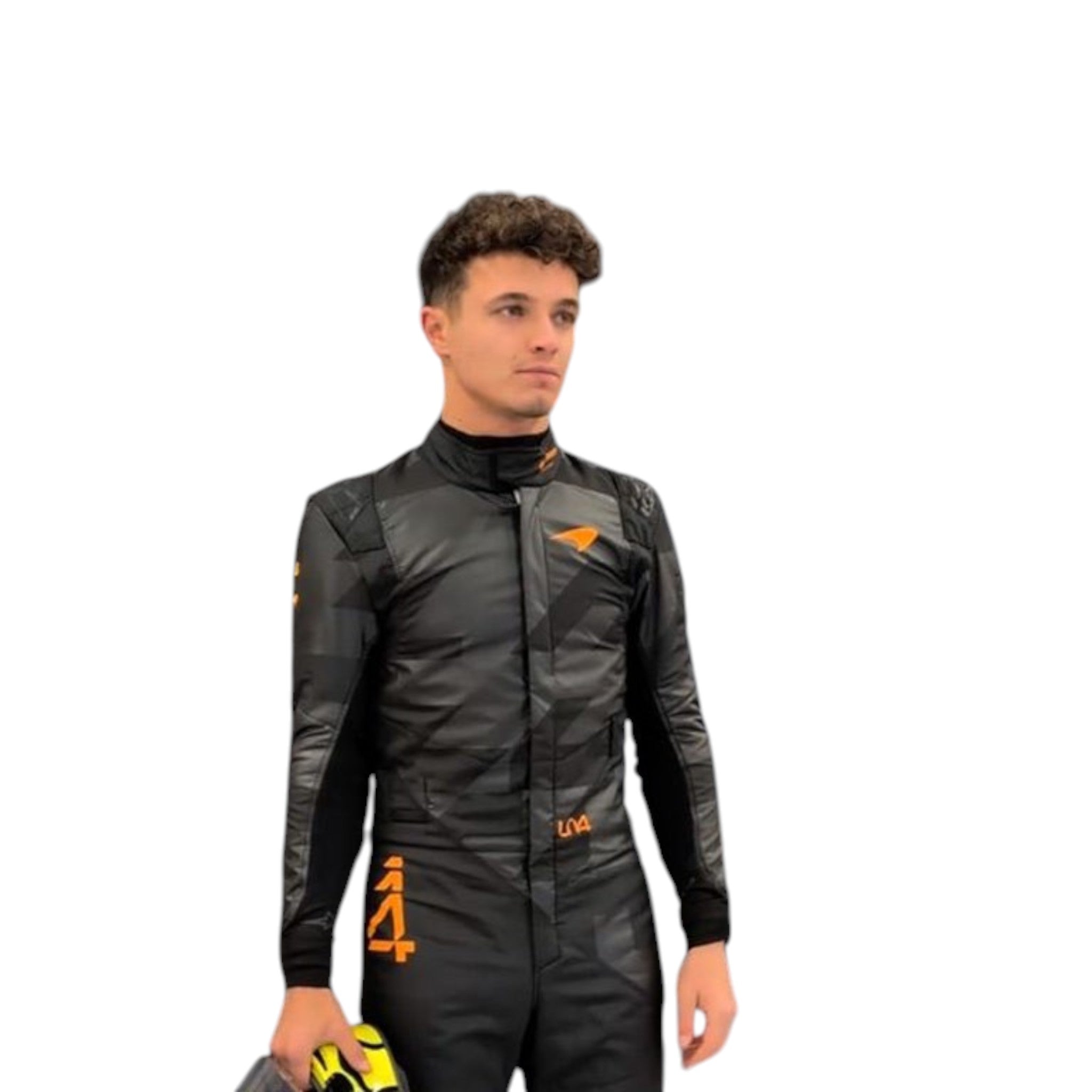 Lando Norris 2025 Mclaren F1 Team Suit detail view 2 - Grand Flex Racewear
