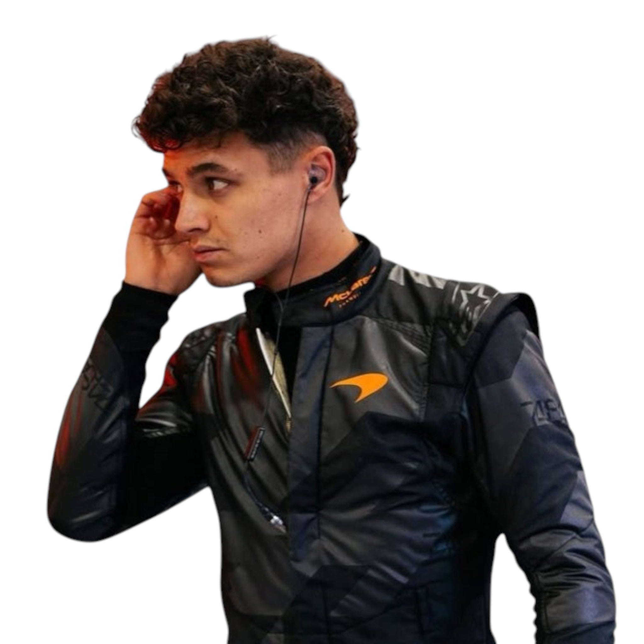 Lando Norris 2025 Mclaren F1 Team Suit detail view 3 - Grand Flex Racewear