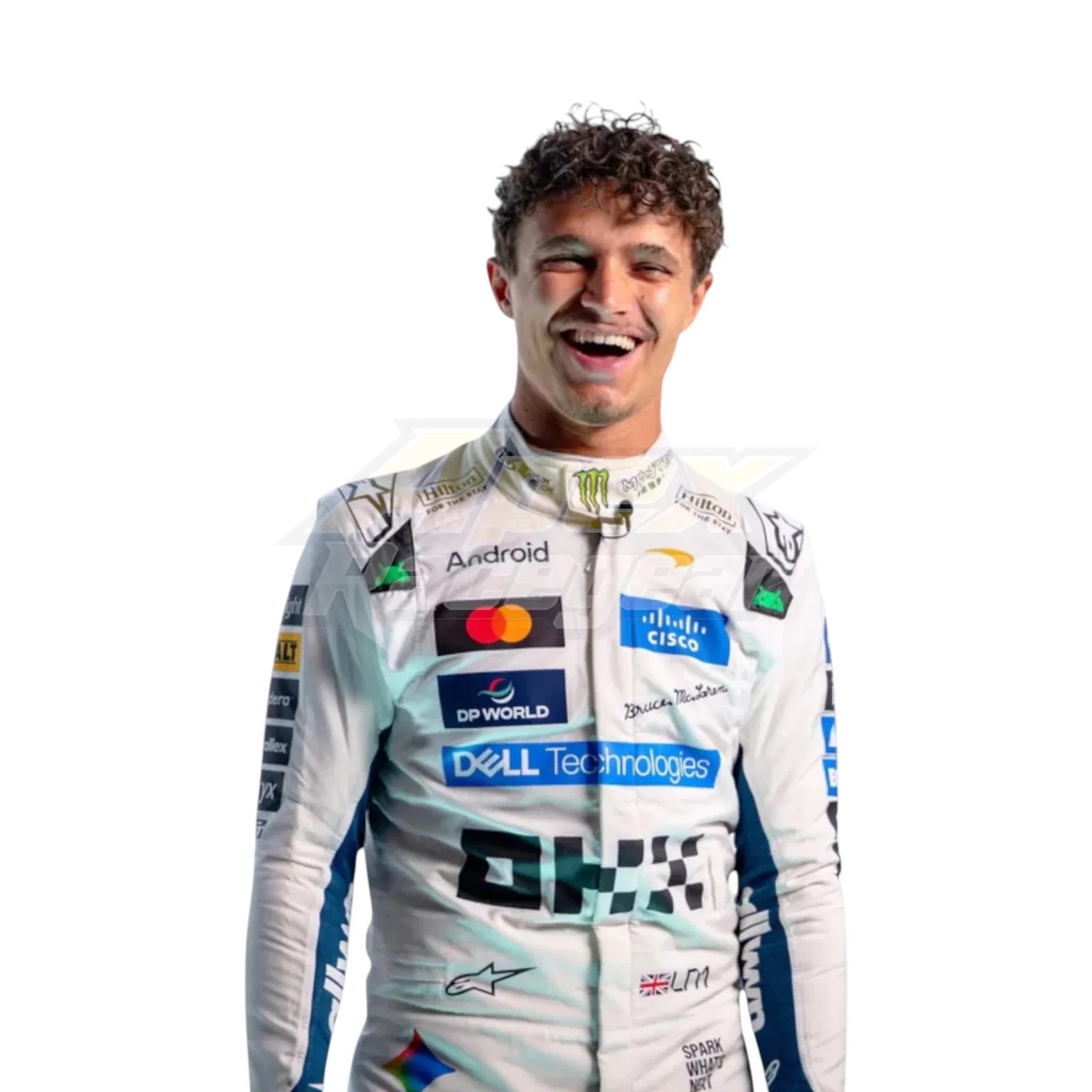 Lando Norris 2026 Mclaren British GP F1 Racing Suit detail view 3 - Grand Flex Racewear