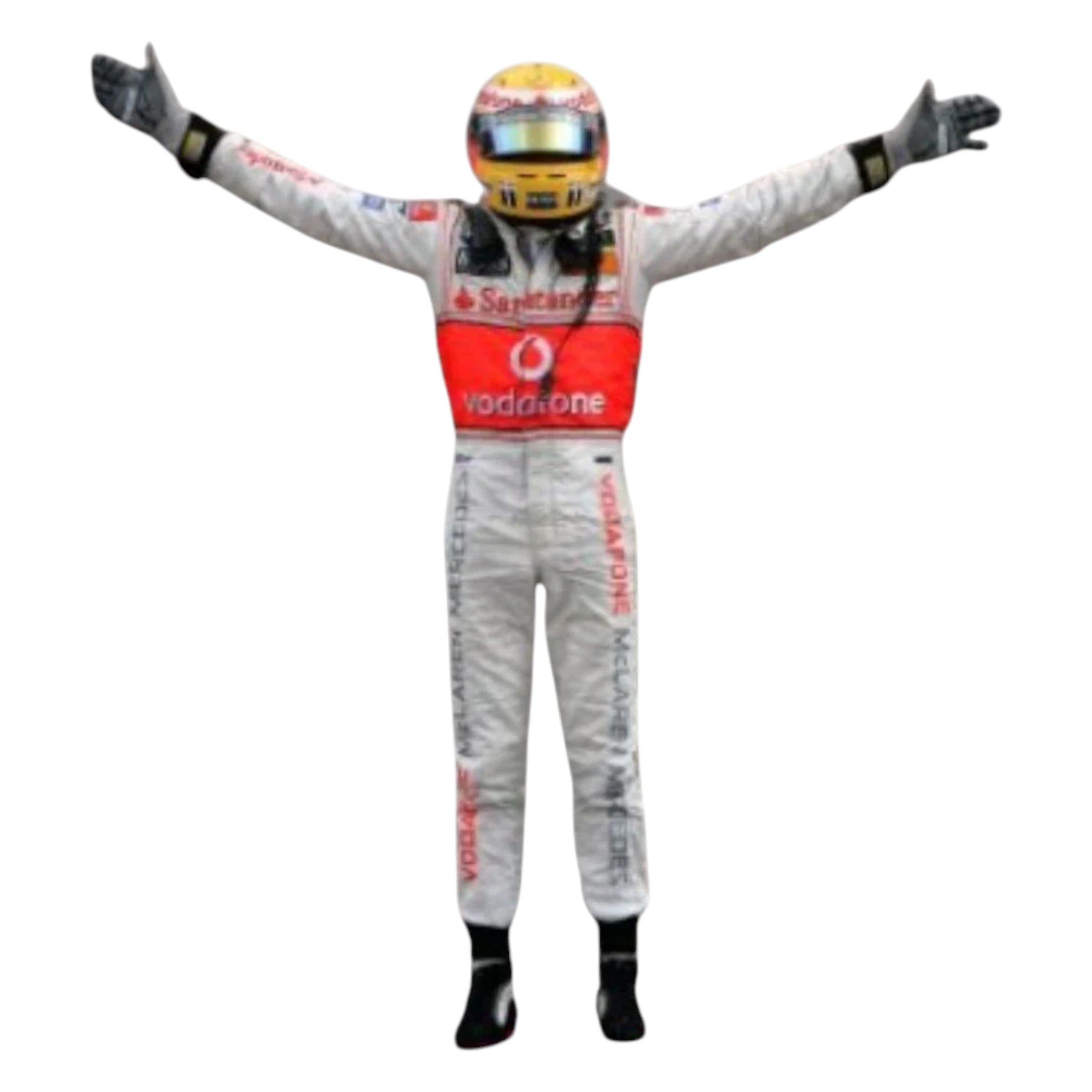 Lewis Hamilton 2007 McLaren F1 Race Suit detail view 2 - Grand Flex Racewear
