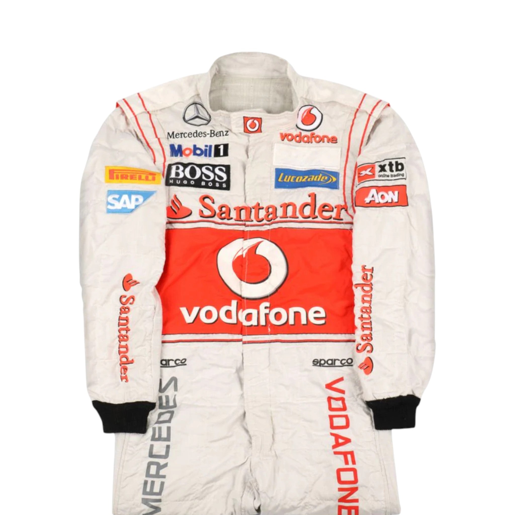 Lewis Hamilton 2012 Mclaren F1 Race Suit detail view 2 - Grand Flex Racewear