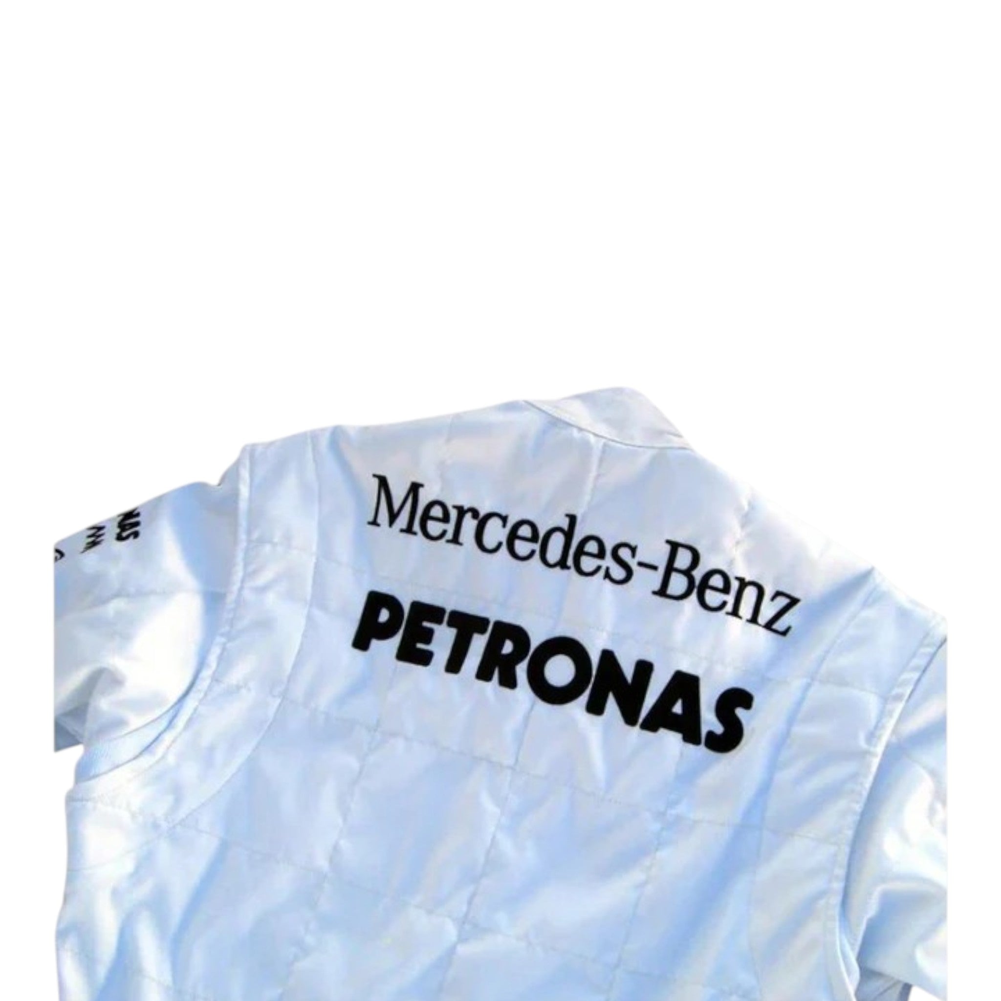 Lewis Hamilton 2015 Mercedes Petronas F1 Race Suit detail view 3 - Grand Flex Racewear