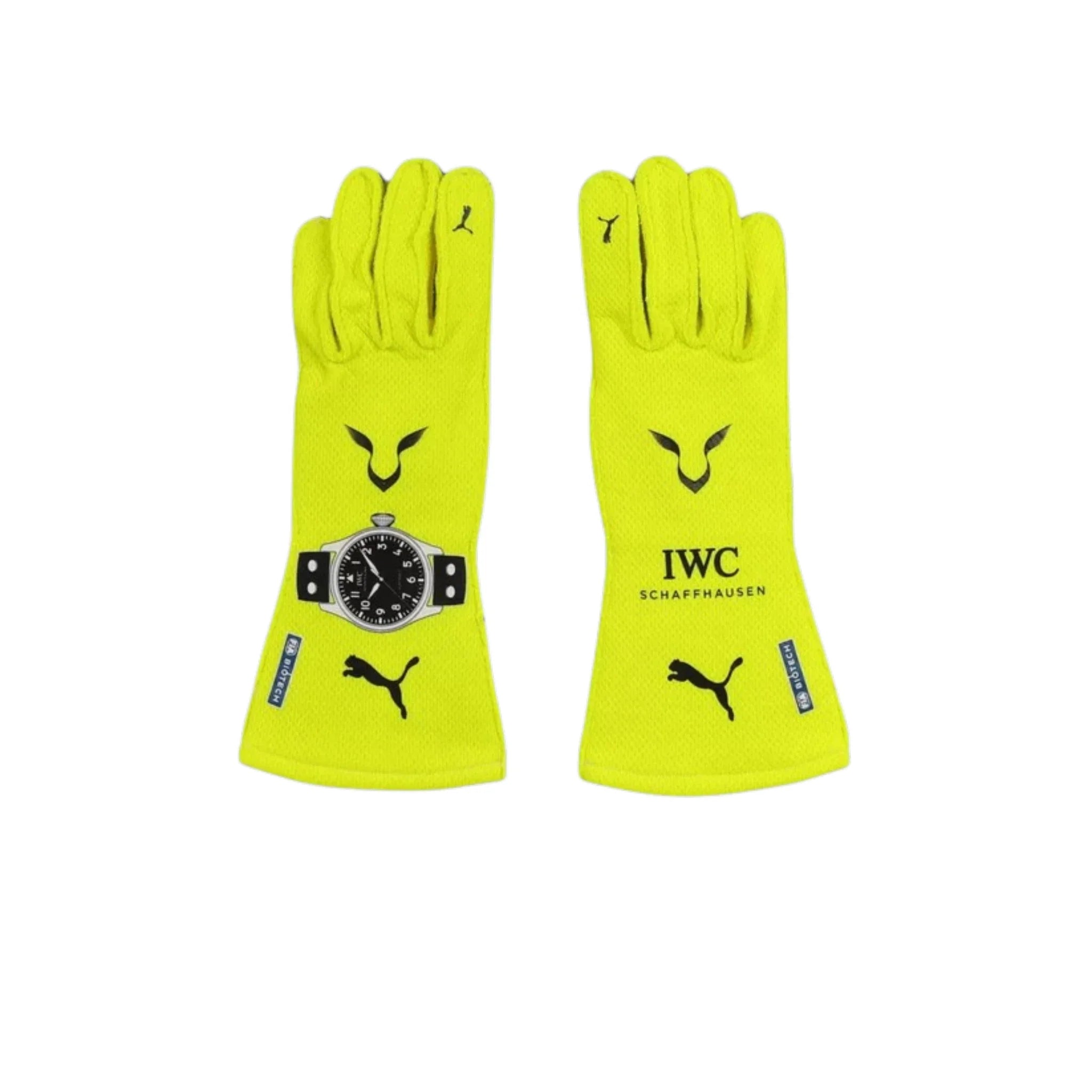 Lewis Hamilton 2023 Mercedes-AMG Petronas F1 Racing Gloves product view - Grand Flex Racewear