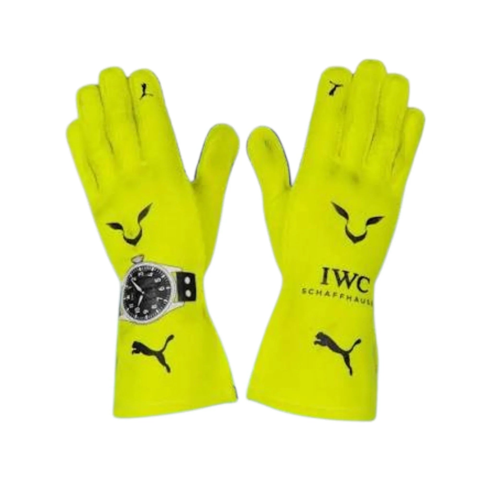 Lewis Hamilton 2023 Mercedes-AMG Petronas F1 Racing Gloves detail view 2 - Grand Flex Racewear
